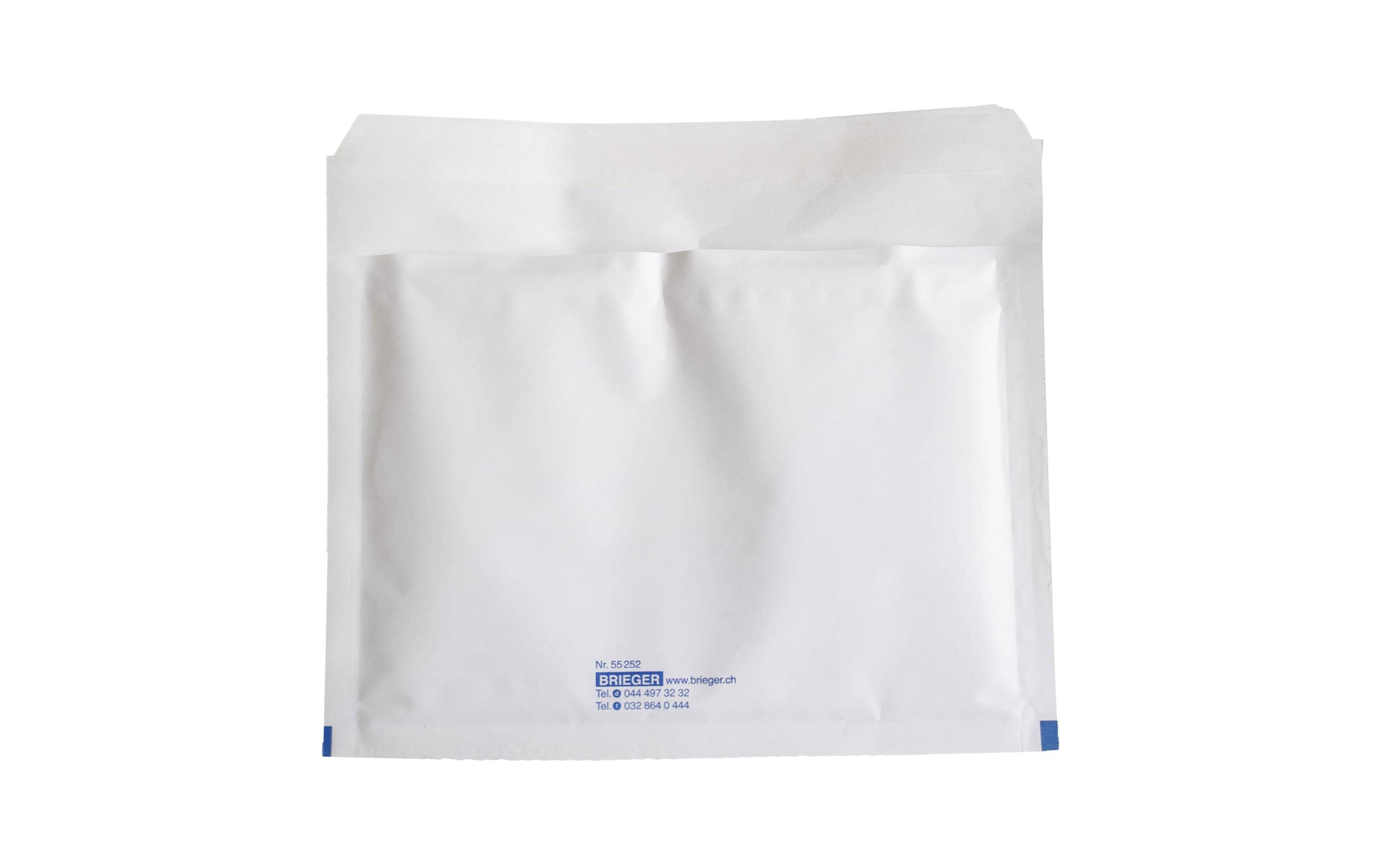 Brieger Luftpolstertasche 22 x 16 cm, Weiss – Luftpolstertasche von Brieger