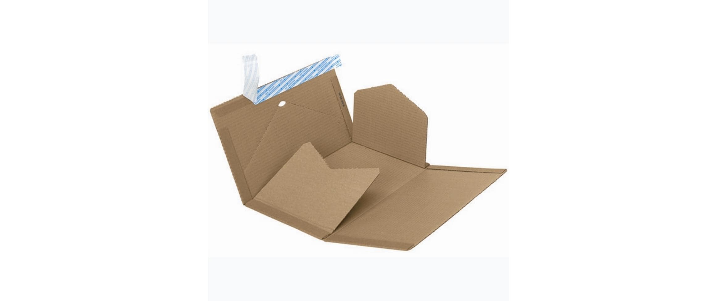 Brieger Versandhülle 30.5 x 21.5 x 3.5 - 9 cm, 1 Stück – Versandkarton von Brieger