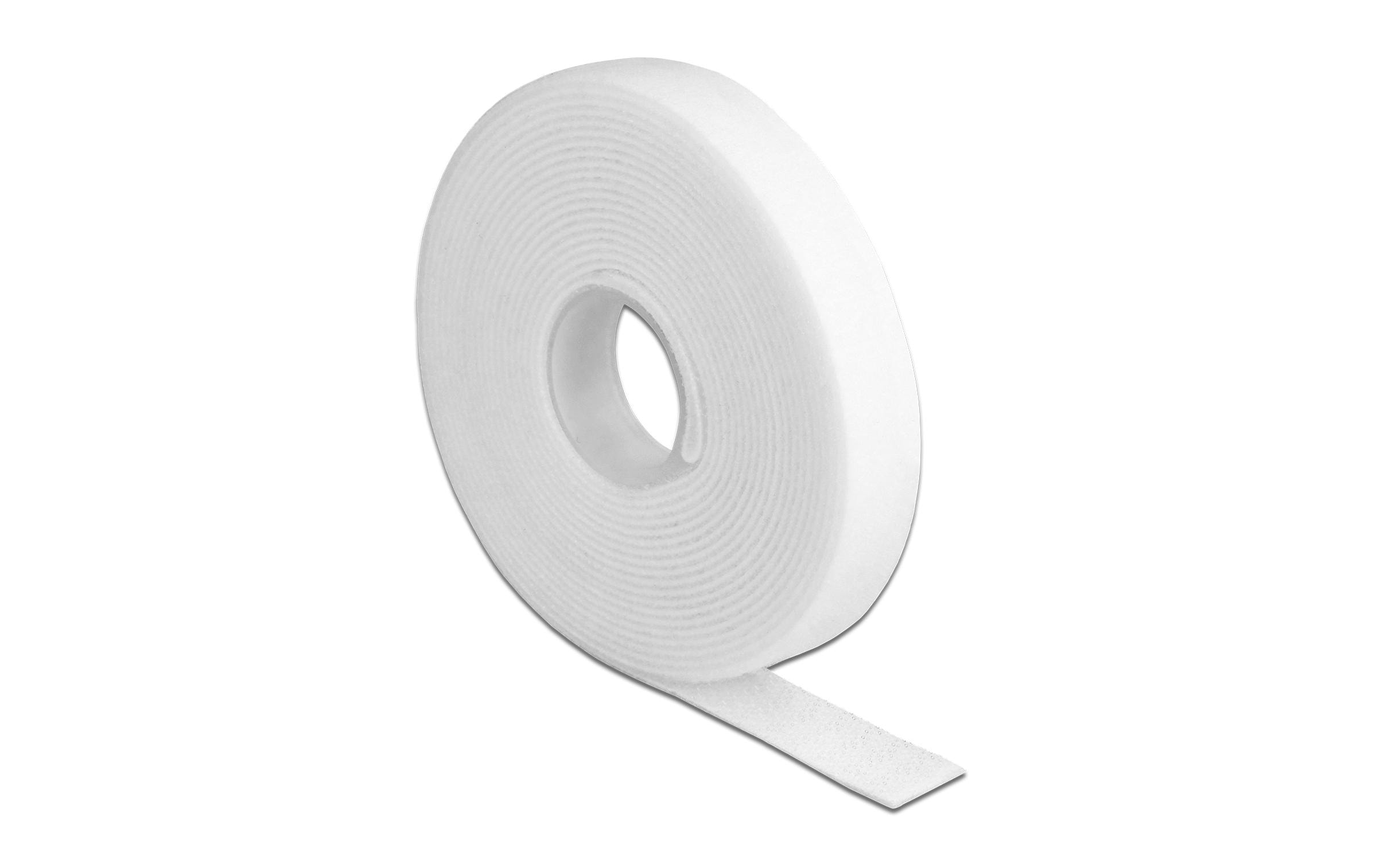 Delock Klettband 3 m x 13 mm Weiss – Klettband von Delock