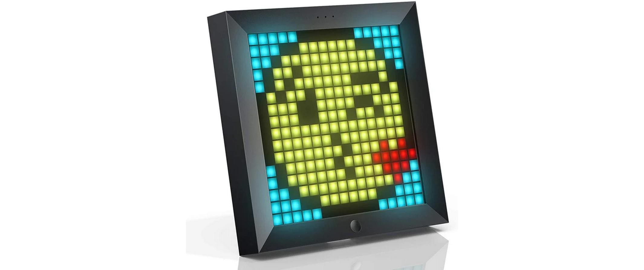 Divoom Pixoo 16 x 16 Pixel Art LED Display Schwarz – Leuchtschild von Divoom