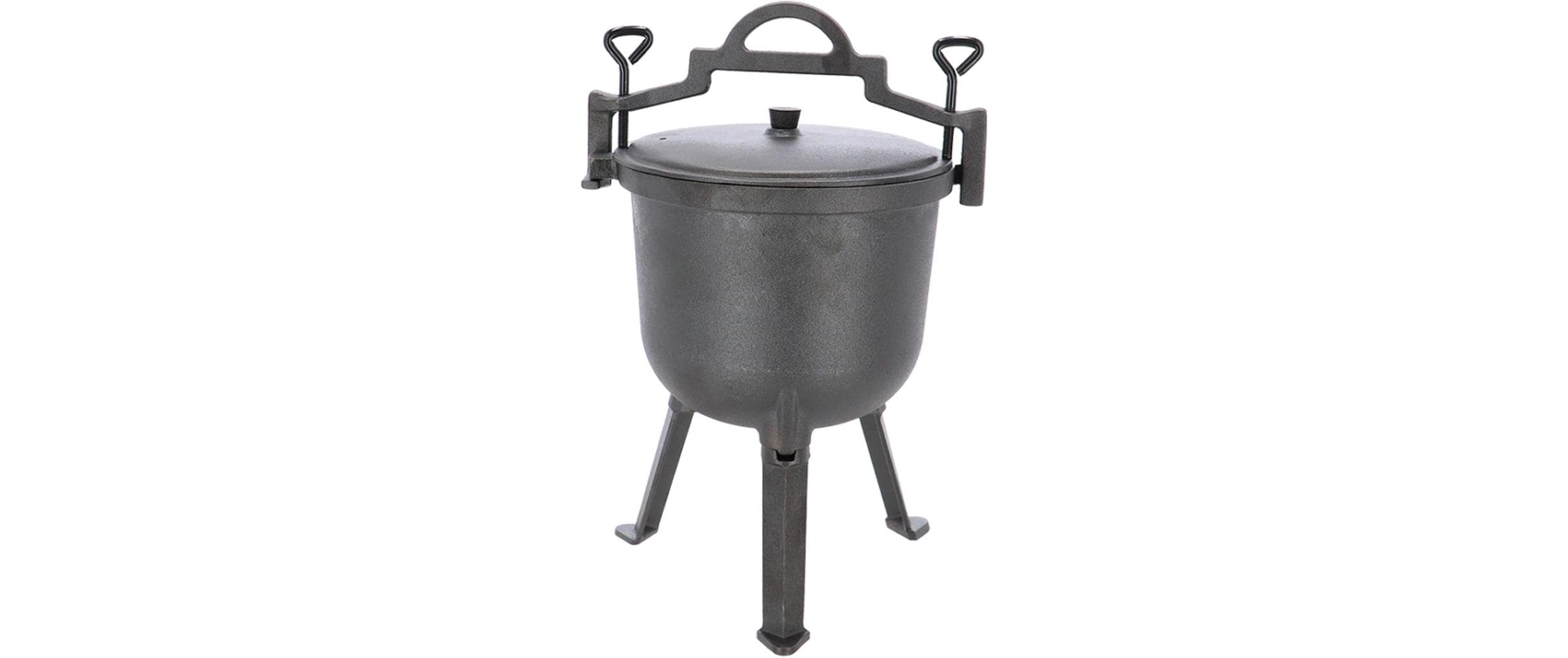 Esschert Design Jagdkessel Gusseisen 6.78 l Schwarz