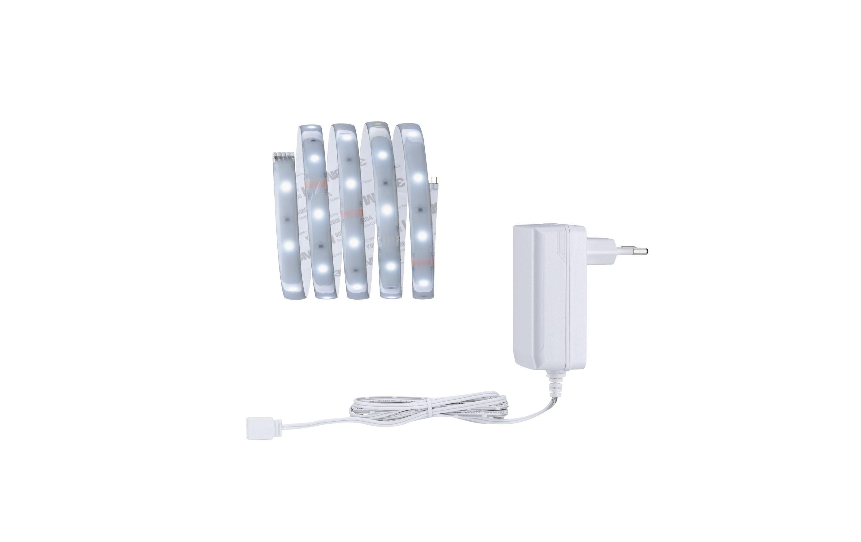 Paulmann LED-Stripe MaxLED 250 6500 K, 1.5 m Basisset – LED-Streifen mit Netzteil von Paulmann