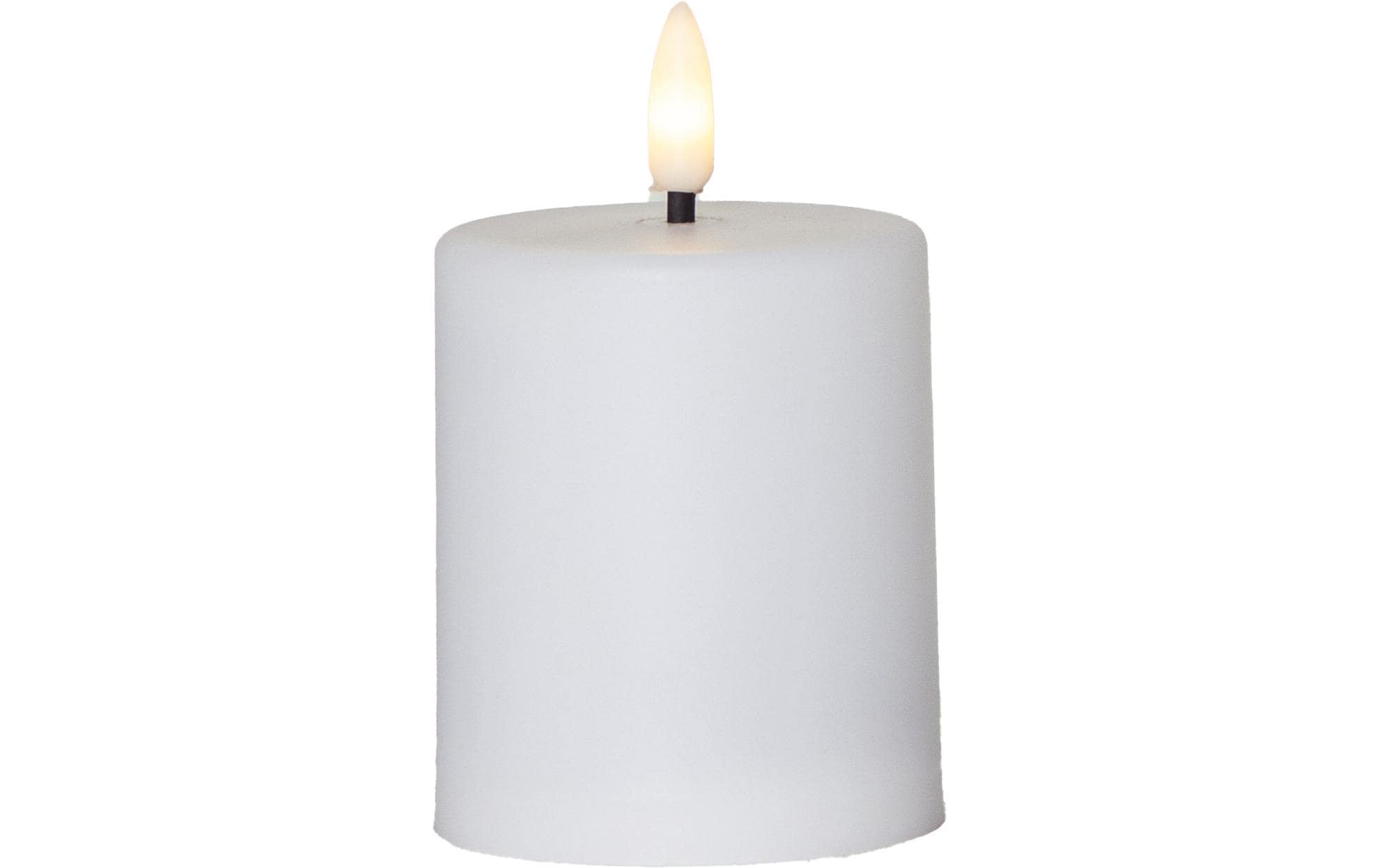 Star Trading LED-Kerze Flamme Paula Warmweiss – LED-Kerze mit Timer von Star Trading