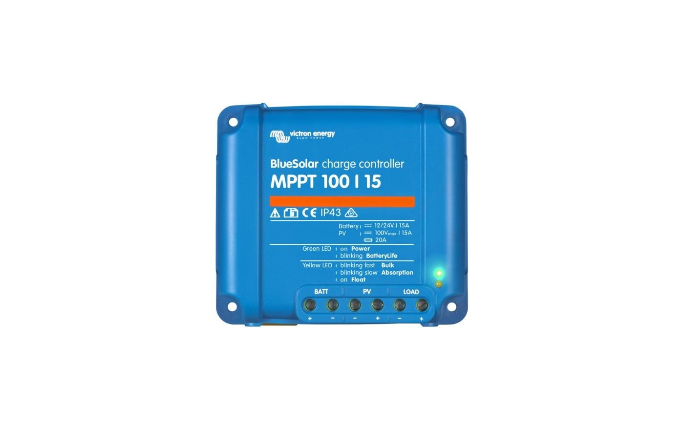 Victron Solarladeregler BlueSolar MPPT 100/15, 12-24 V 15A