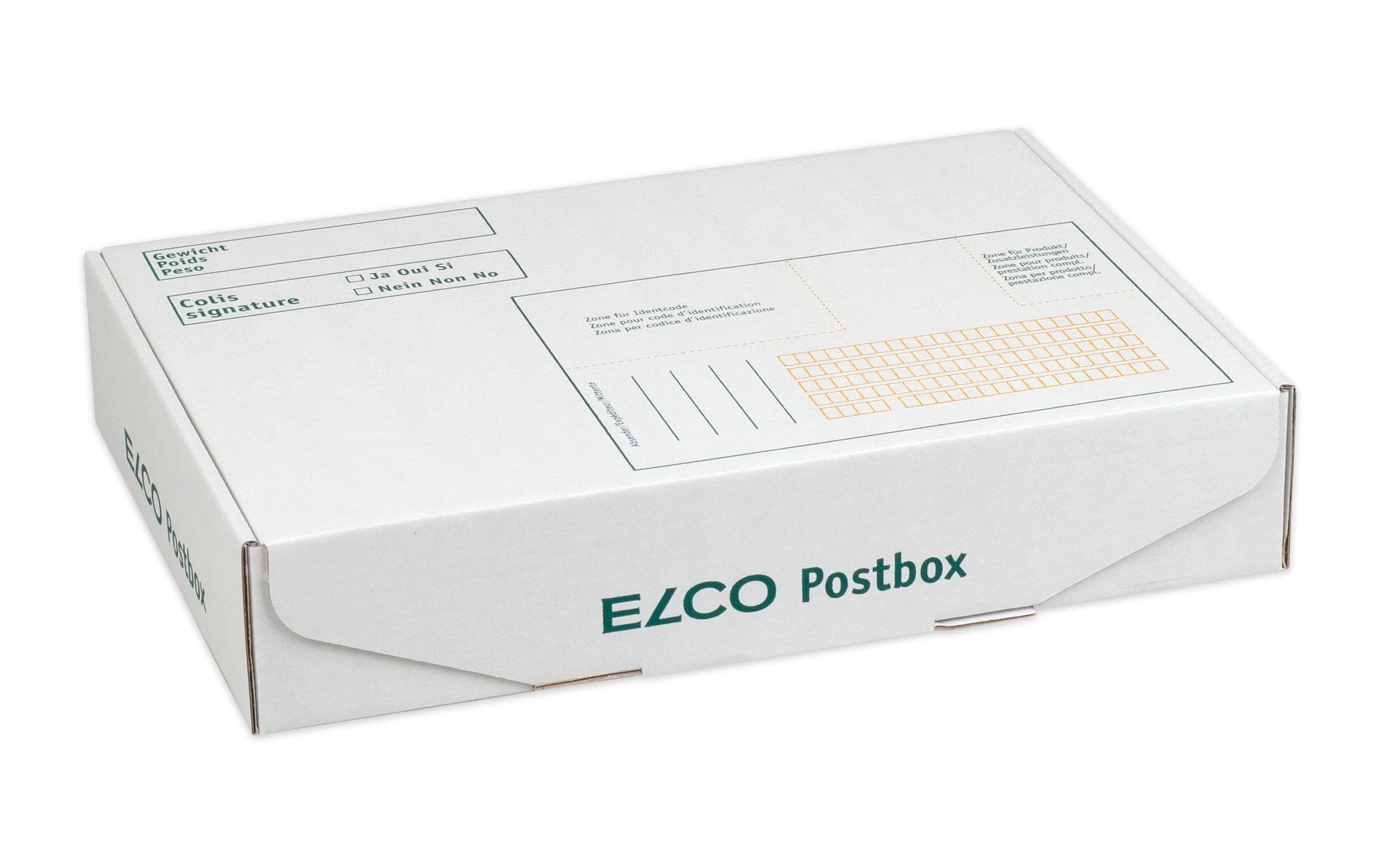 ELCO Versandkarton Postbox 245 x 172 x 47 mm, 5 Stück – Versandkarton von ELCO