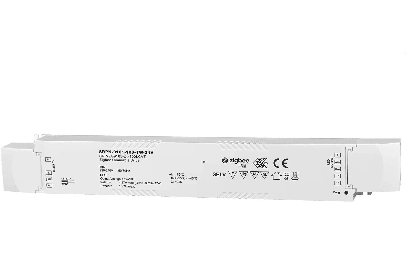 Sunricher Zigbee 3.0 LED Konverter 24 V DC - 100W – LED-Netzteil von Sunricher
