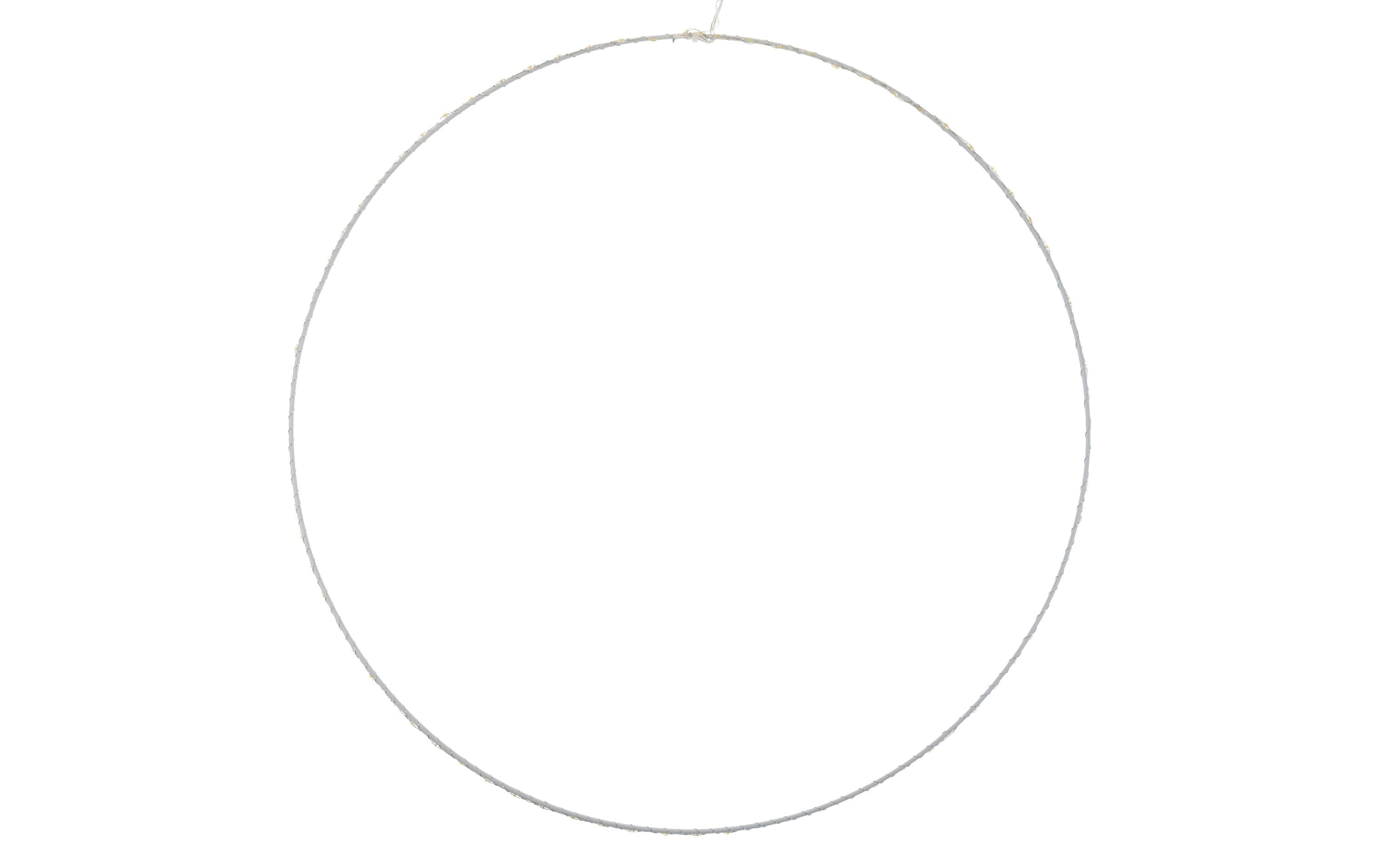COCON LED-Ring, Draht, Ø 50 cm – LED-Weihnachtsdeko mit Timer von COCON