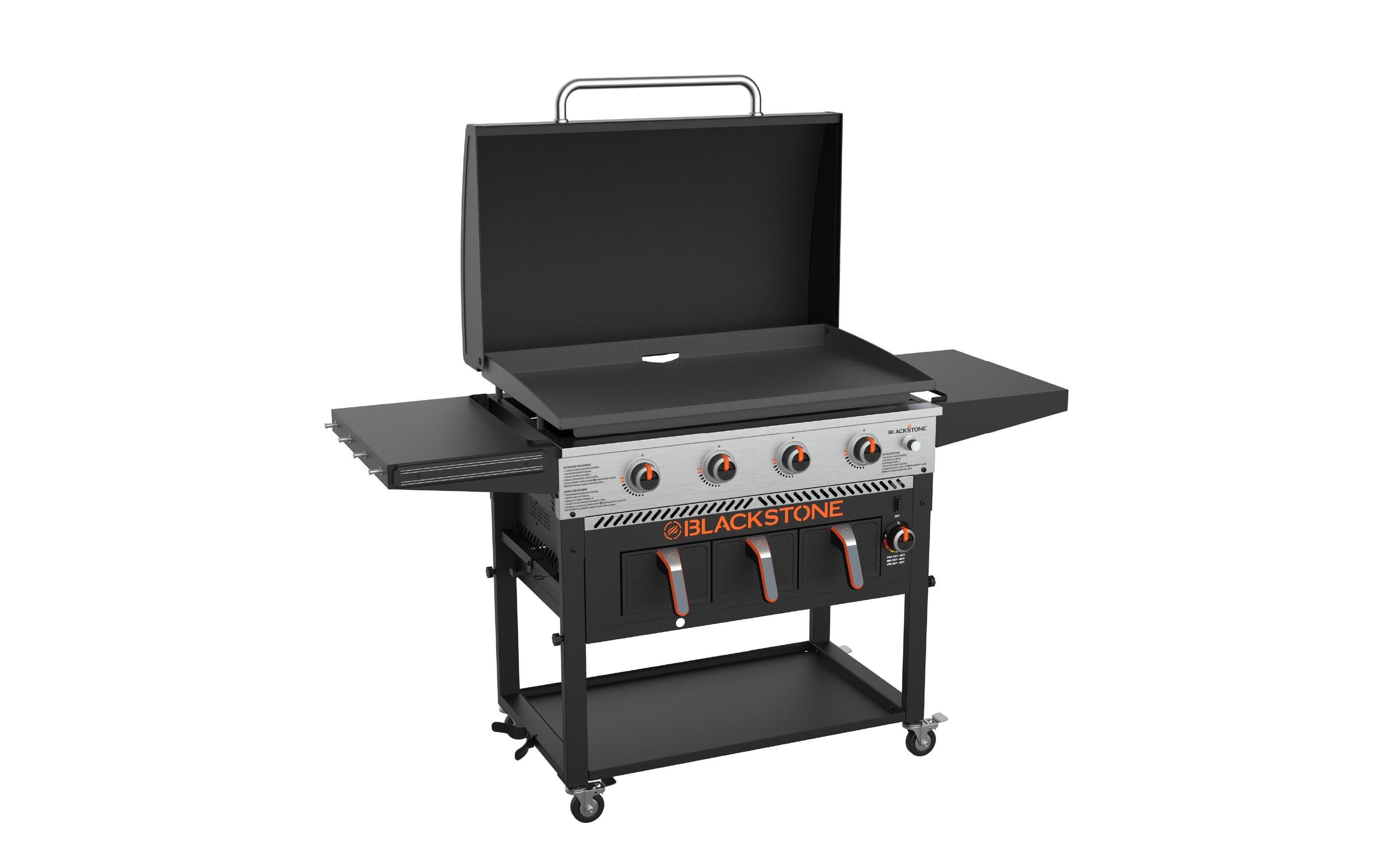 36-Zoll-Grillplatte mit Airfryer