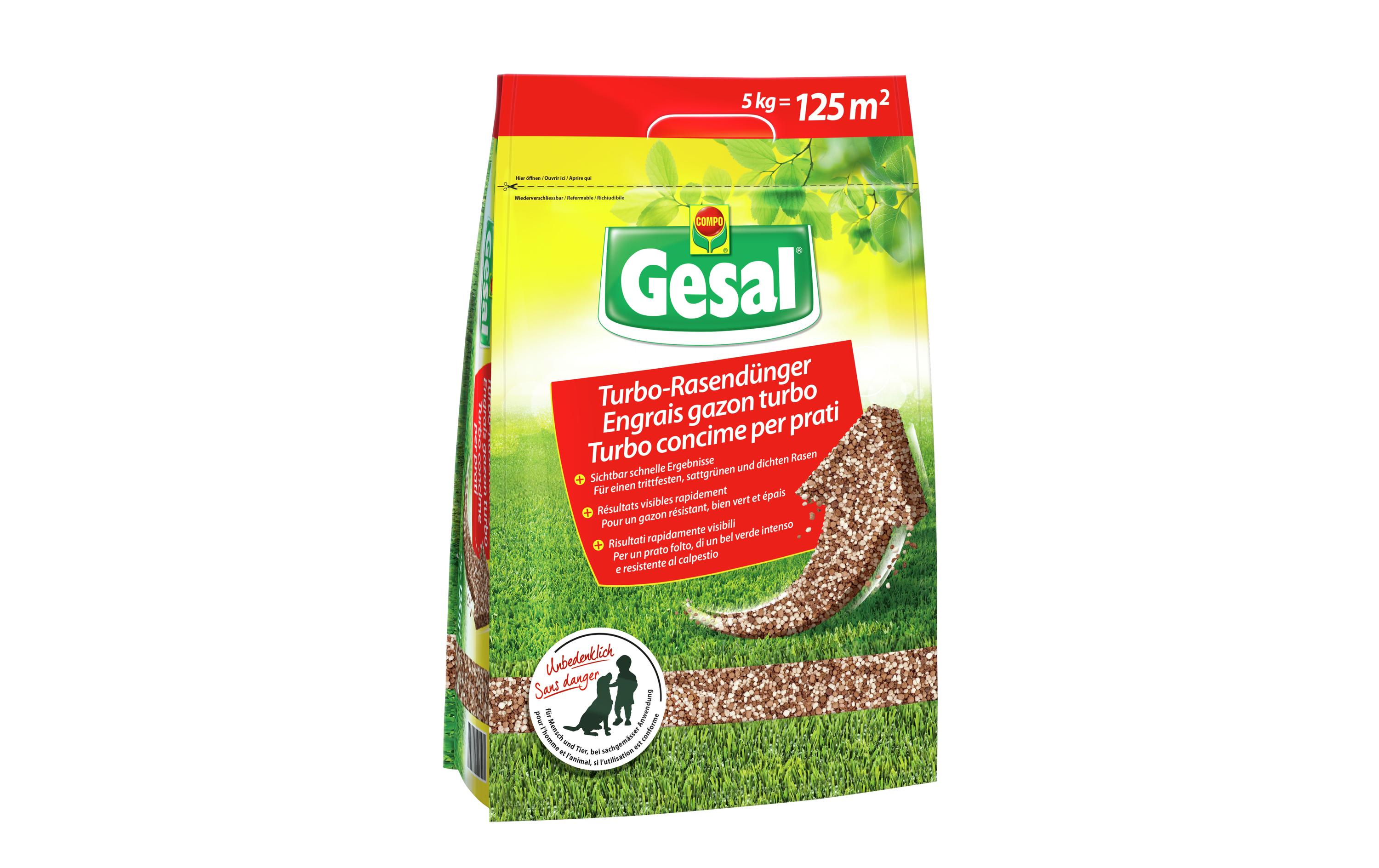 Gesal Gesal Turbo-Rasendünger 5 kg 5 kg