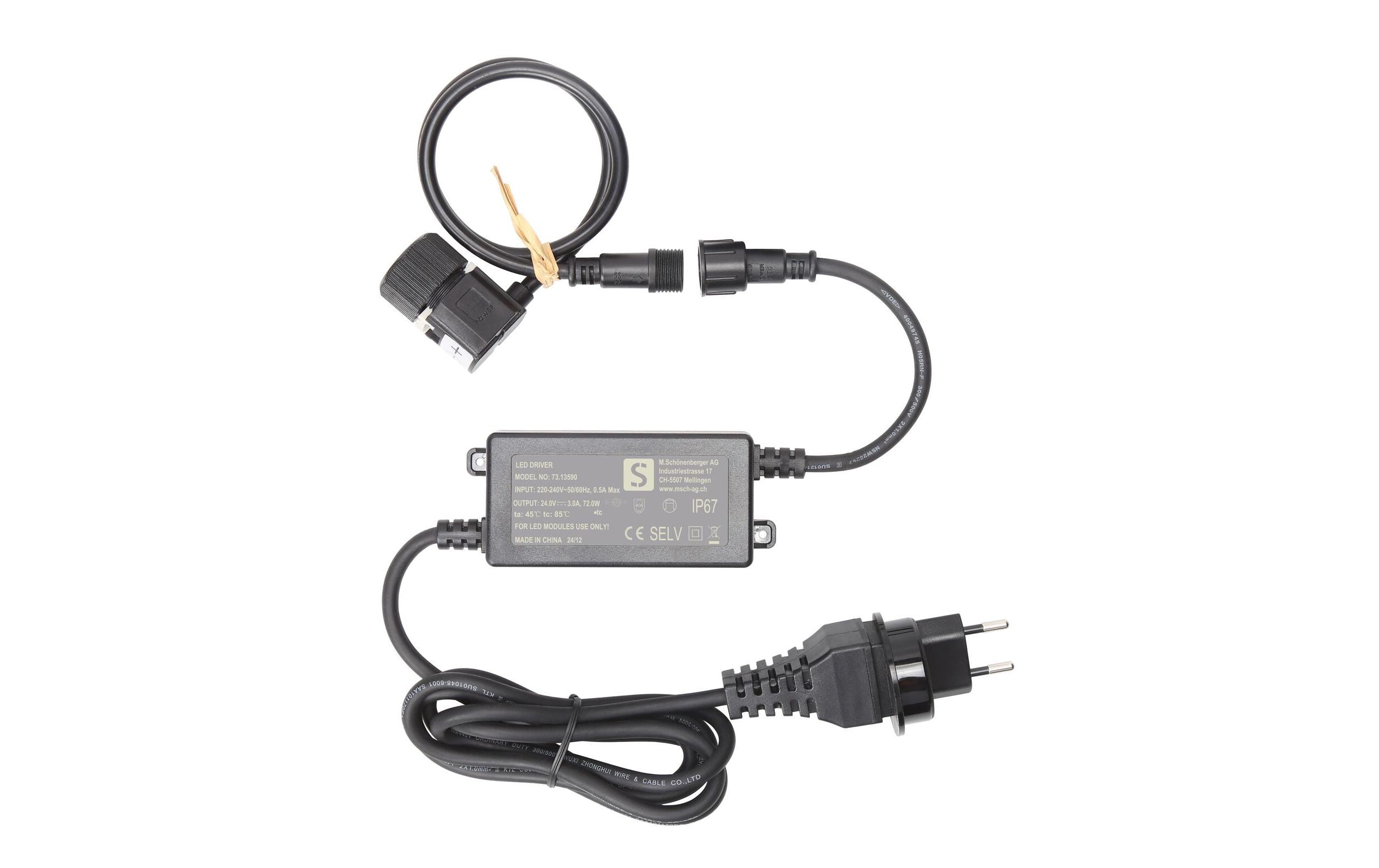 Schönenberger 24 V Treiberset 72W – LED-Treiber von Schönenberger