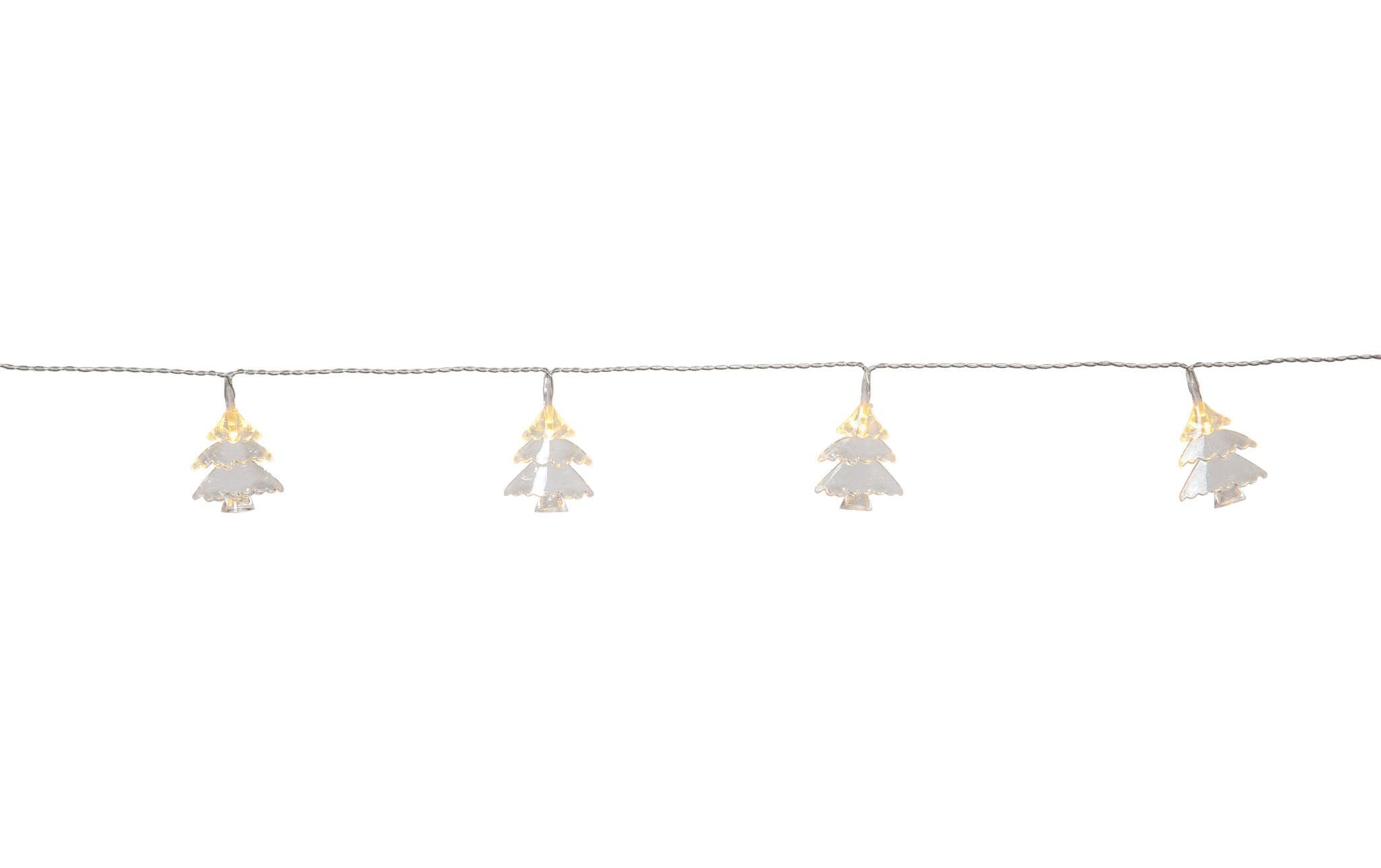 Star Trading LED-Lichterkette Izy Tanne, 10 LED, 1.35 m, Indoor – Lichterkette batteriebetrieben von Star Trading