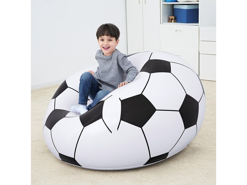 Bestway aufblasbarer Sessel Fussball