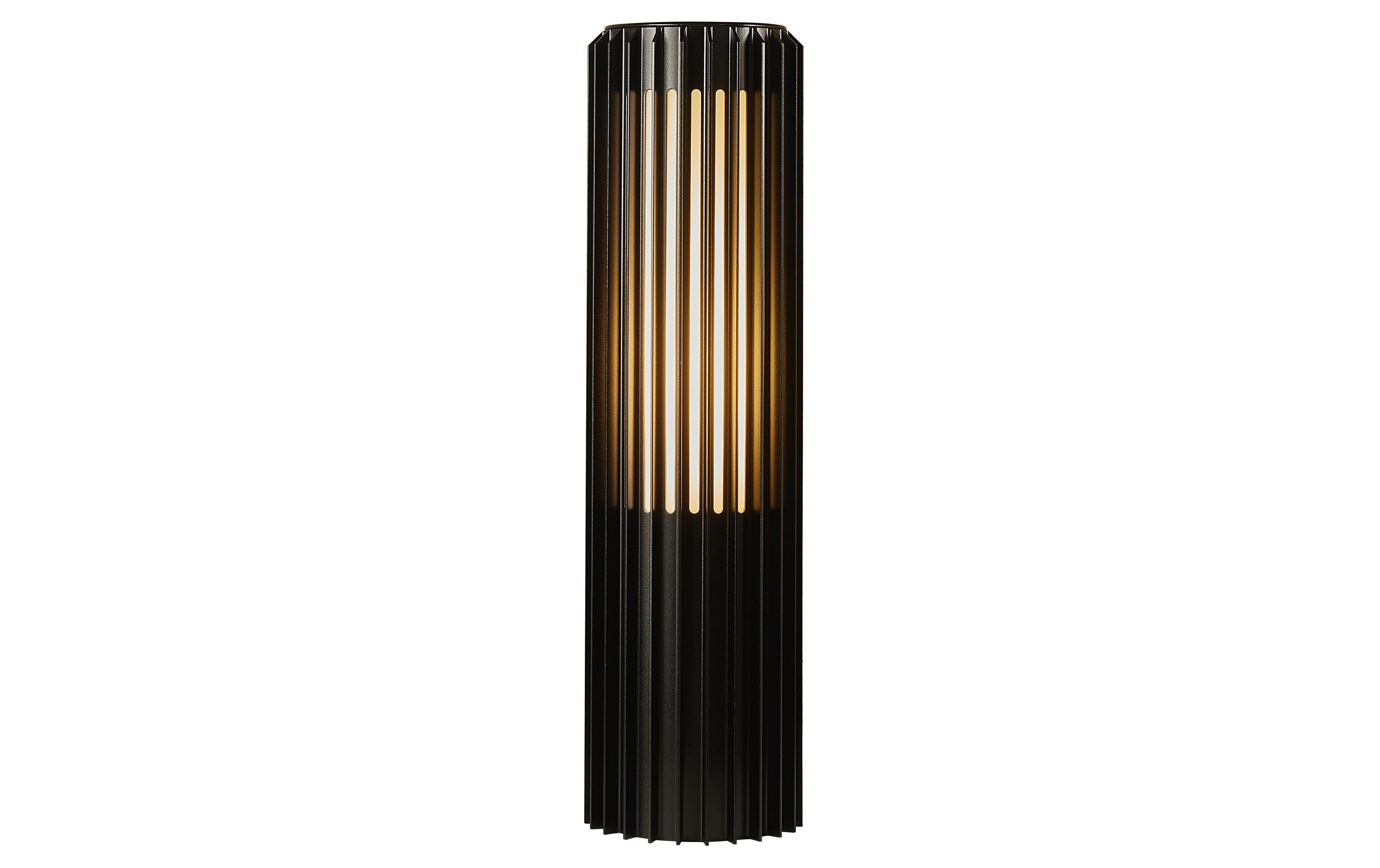Nordlux Pollerleuchte Aludra 45 15W, E27, IP44, schwarz – Wegeleuchte von Nordlux