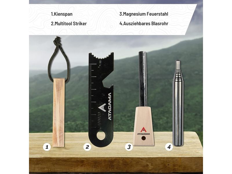 Atacama Feuerstahl Survival Set