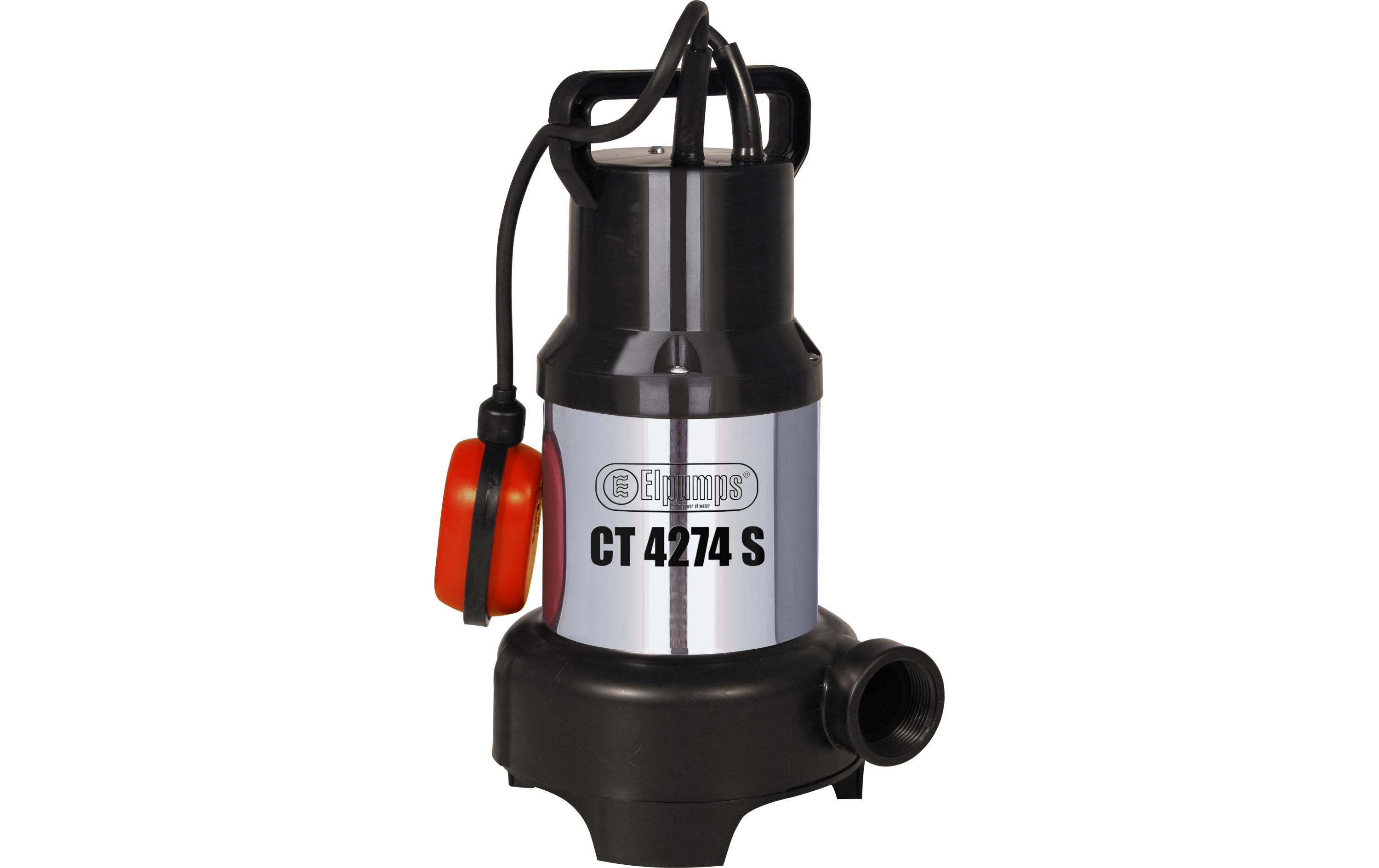 Elpumps Abwasserpumpe CT 4274 S – Schmutzwasserpumpe