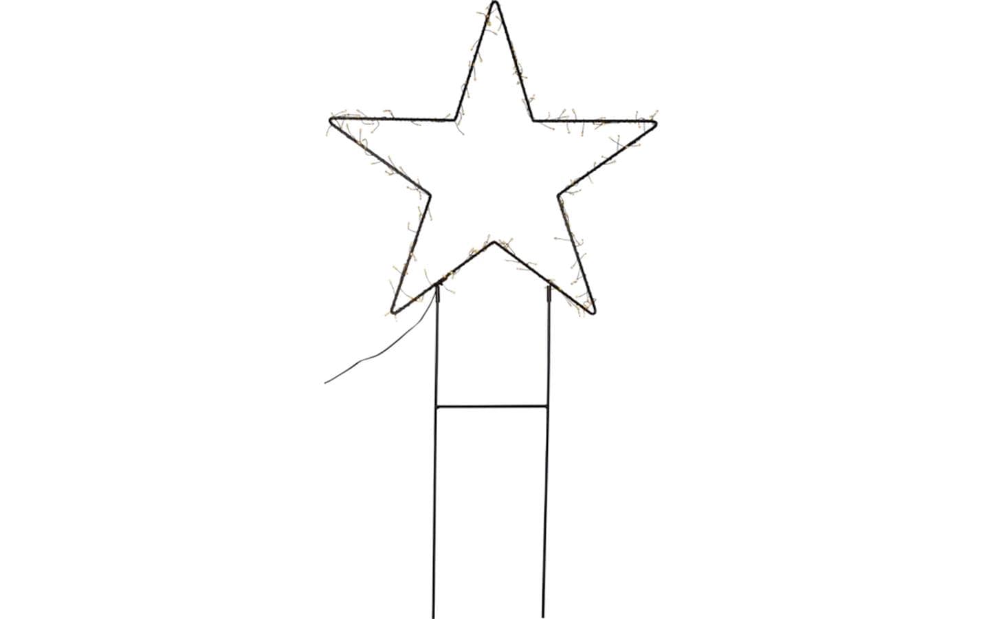 Star Trading Aussendekoration Barlumi, 60 cm – LED-Weihnachtsdeko von Star Trading
