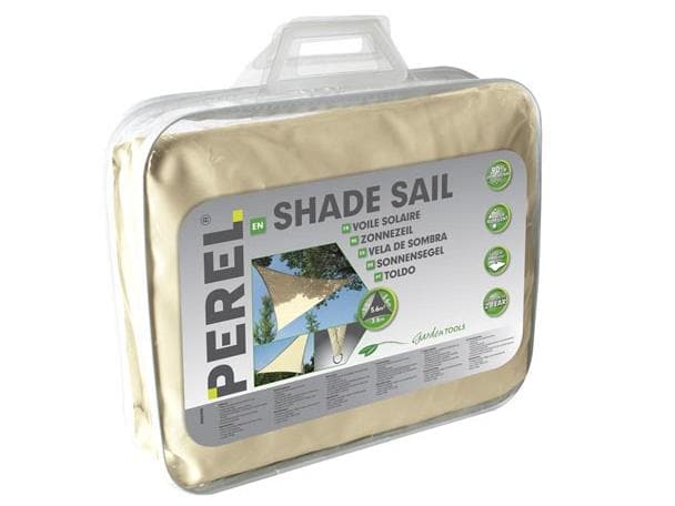 Perel Sonnensegel - Dreieck, 3.6x3.6x3.6 m,