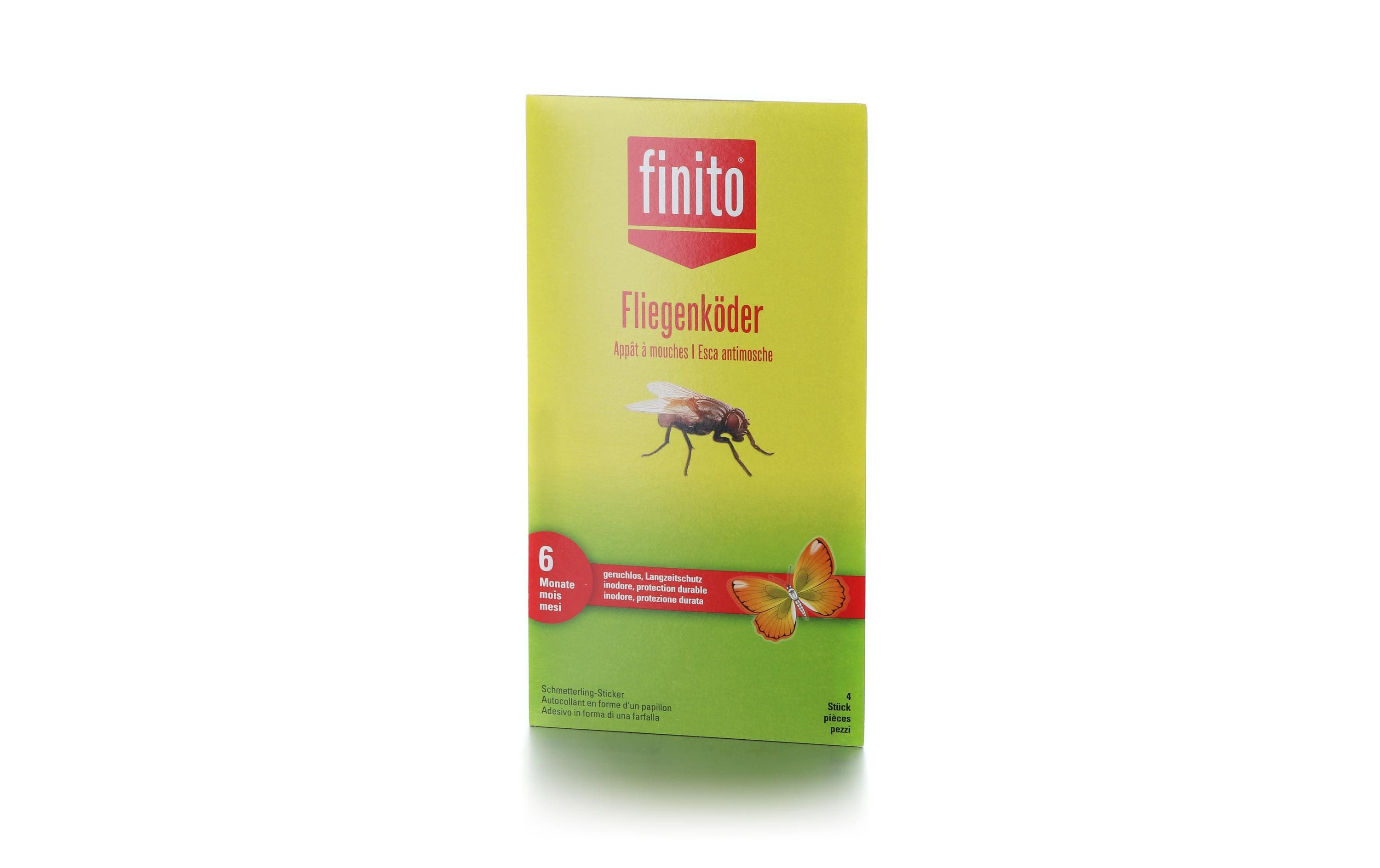 finito Insektenfalle Fliegenköder dekorativ, 4 Stück