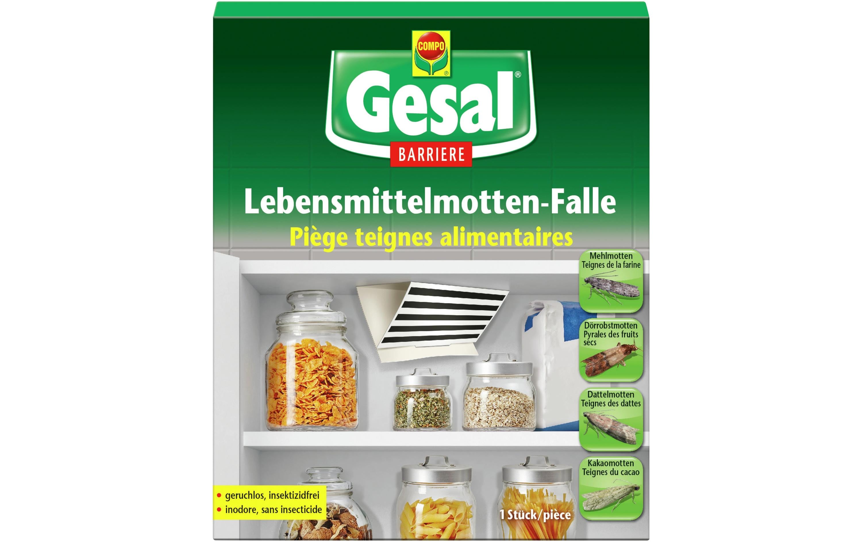 Gesal Insektenfalle Gesal BARRIERE 1 Stk Lebensmittelmotten