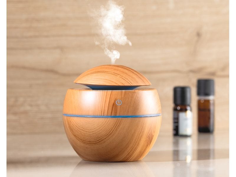 EASYmaxx Aroma-Diffuser rund mit Licht 3W