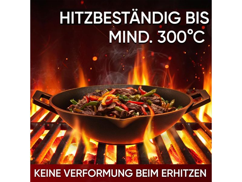 Eingebrannte Wokpfanne 36 cm