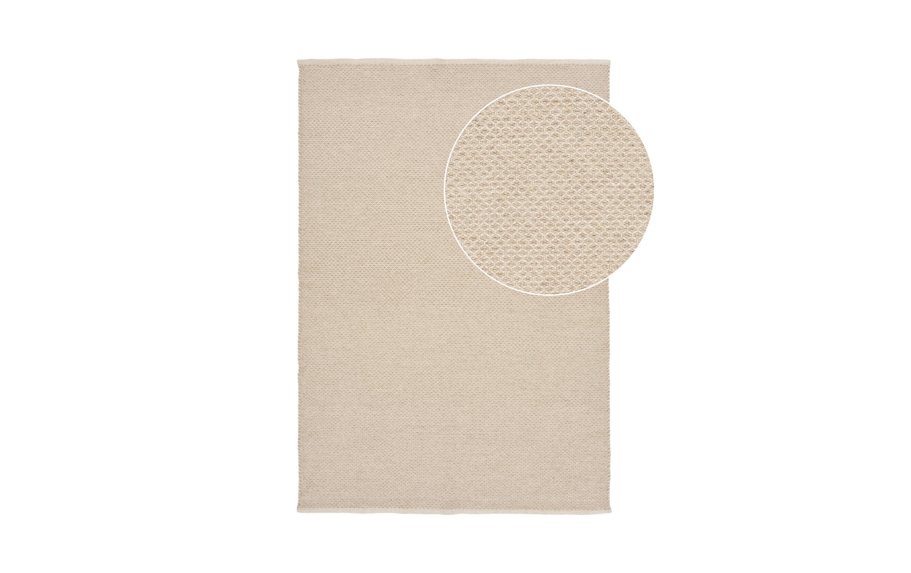 House Nordic Gaya-Teppich Handgewebt, beige, 160 x 230 cm