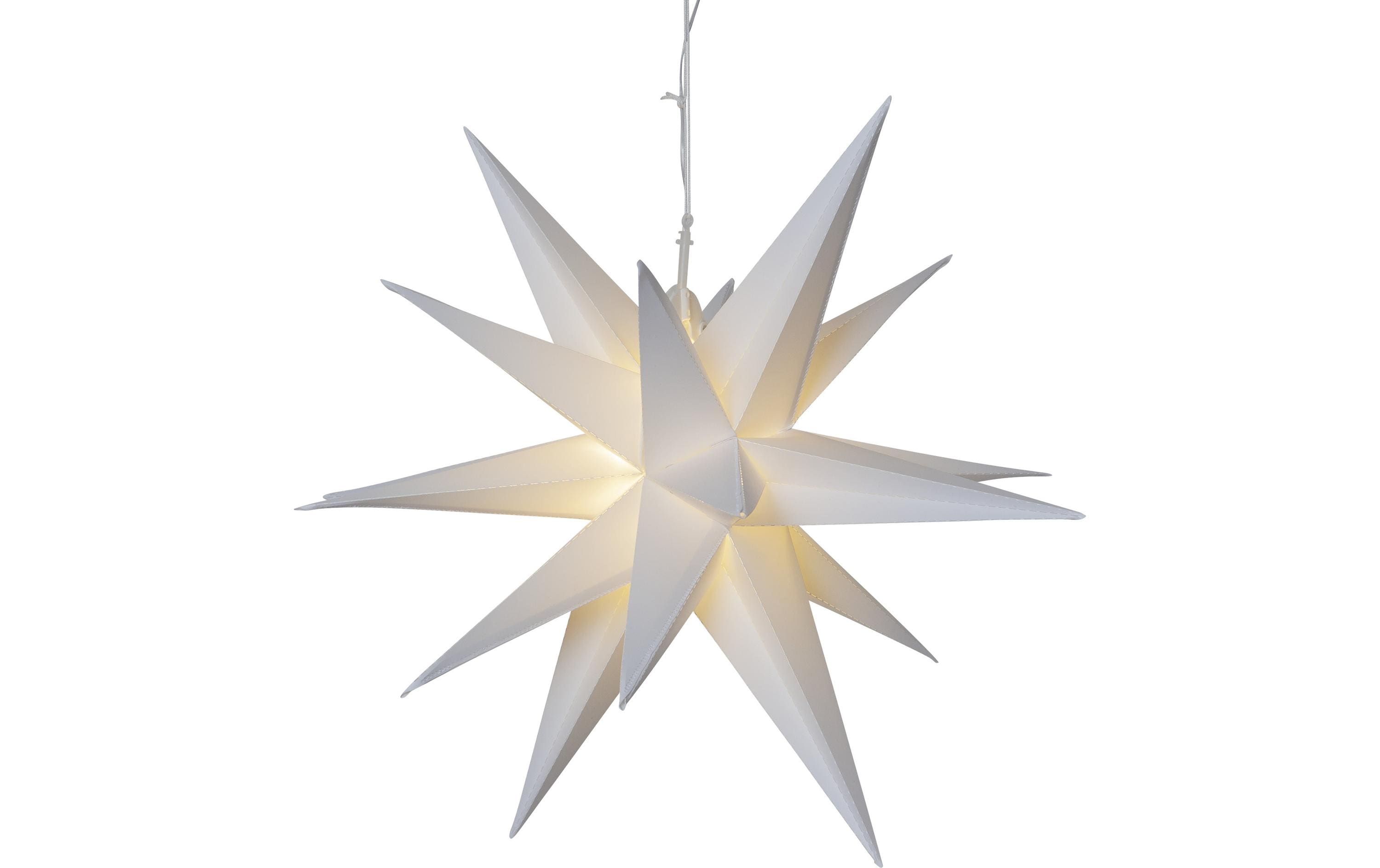 Star Trading Hänger Alice Stern, 57 cm, Weiss