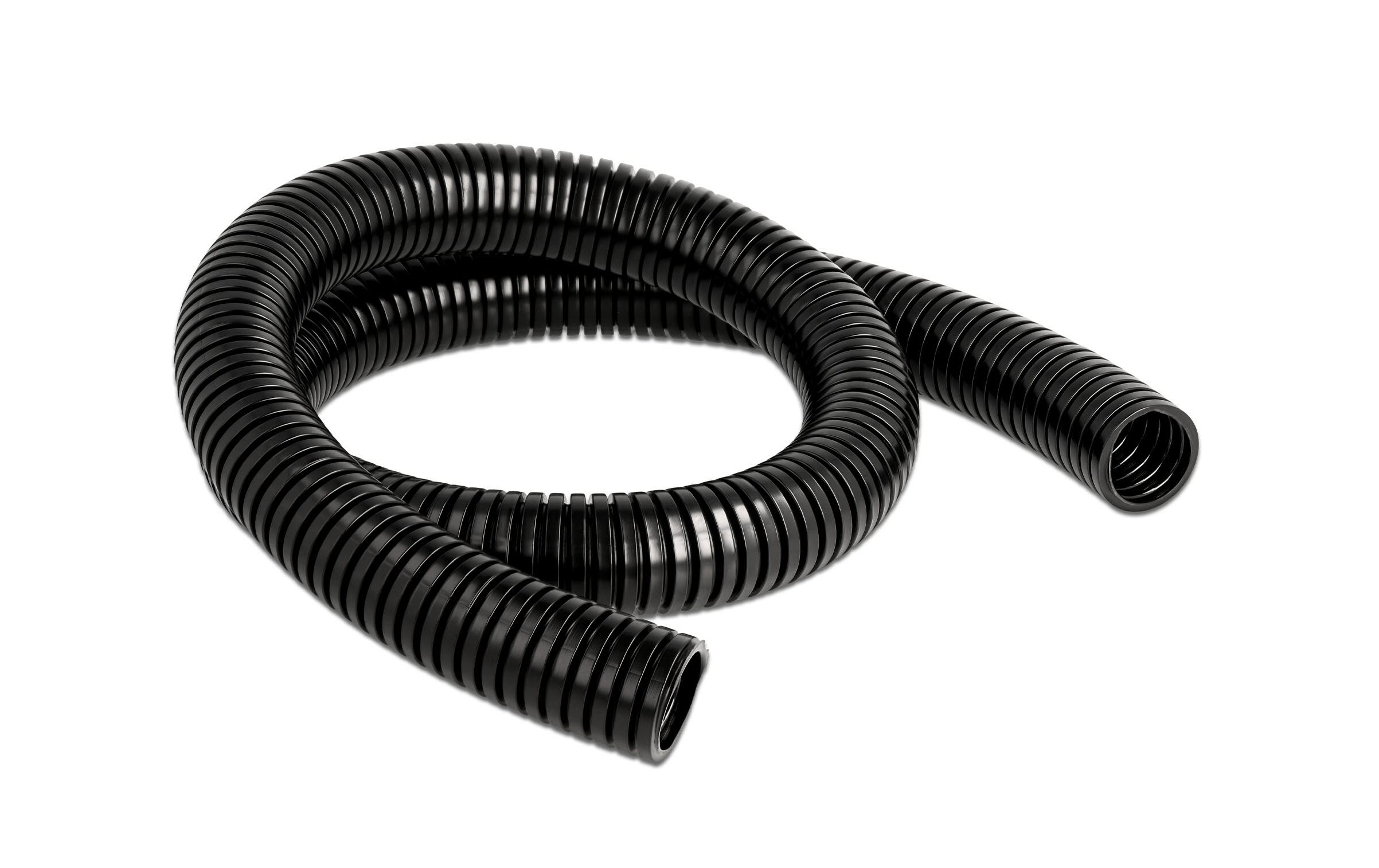 Delock Kabelschlauch 1 m x 28.5 mm Schwarz