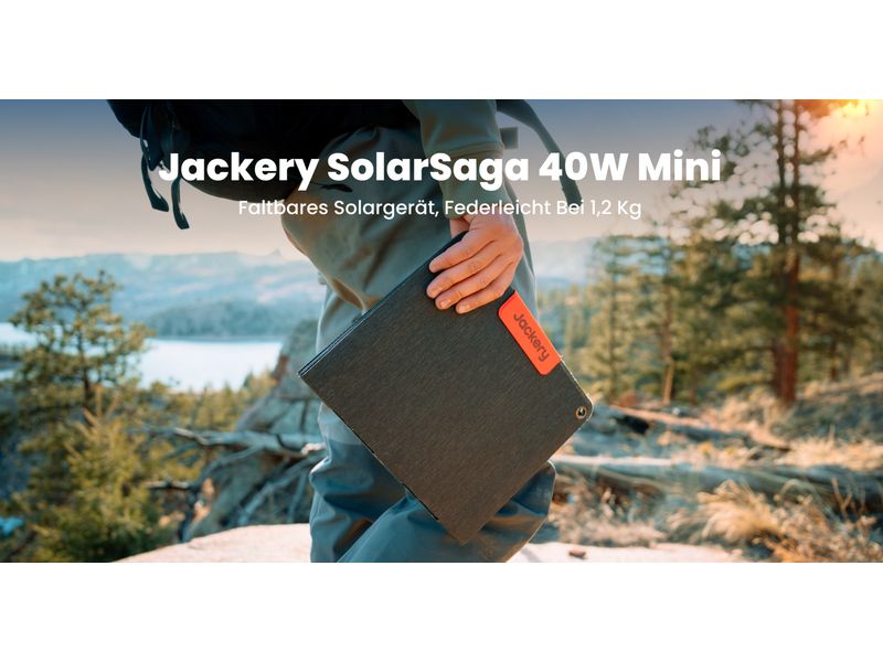 Jackery Solarpanel SolarSaga 40W Air