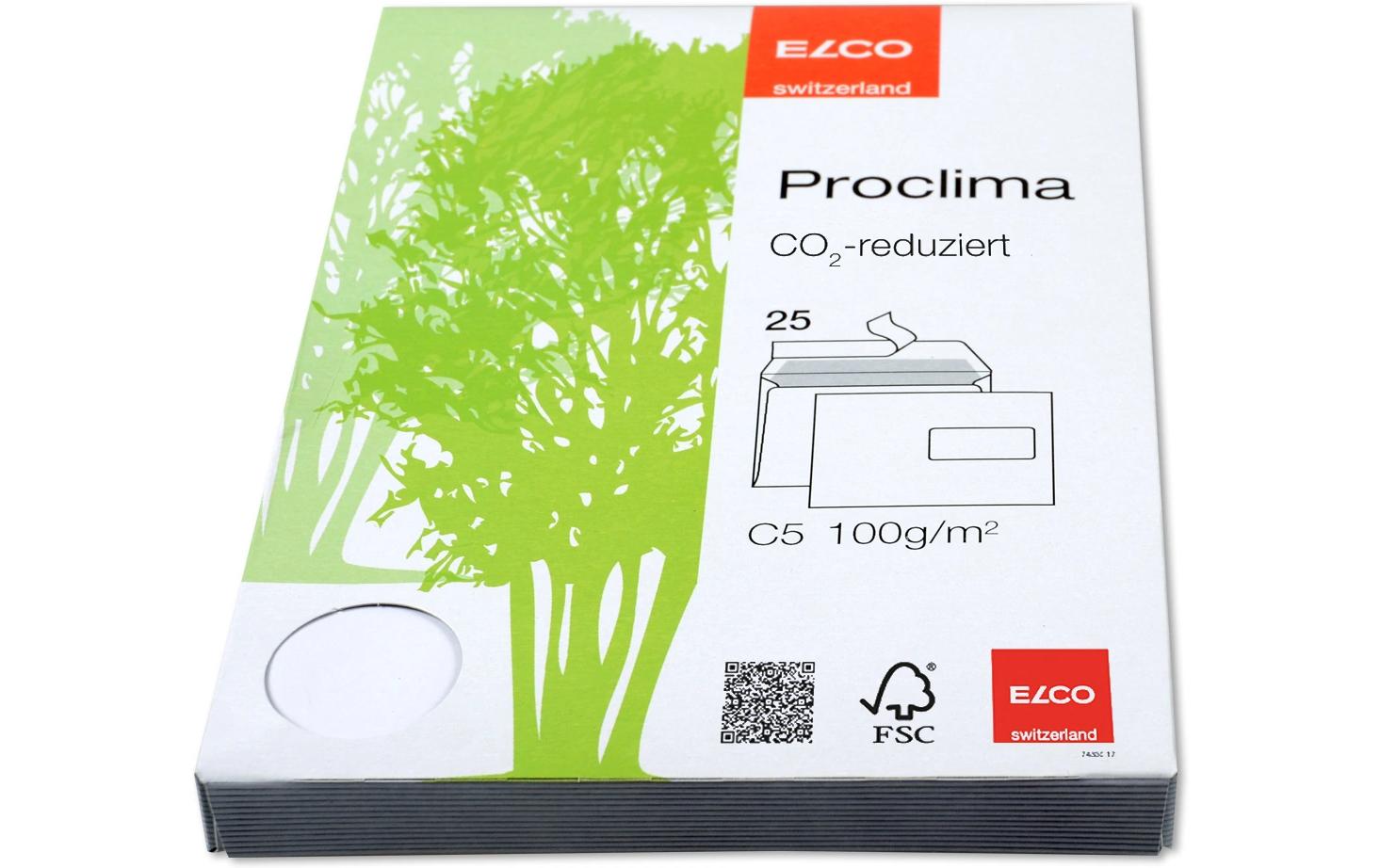 ELCO Couvert mit Fenster Proclima C5, Rechts, 25 Stück – Couvert von ELCO
