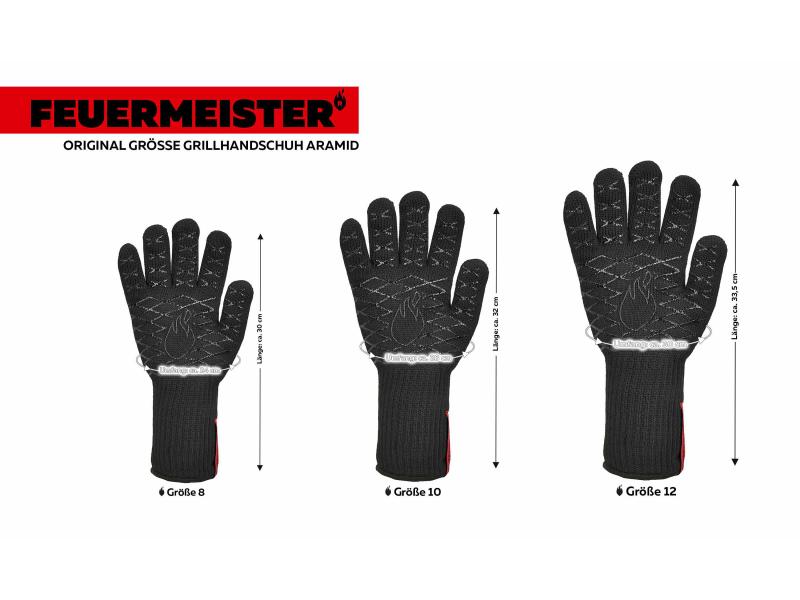 Feuermeister Hitzehandschuhe, Grösse 10