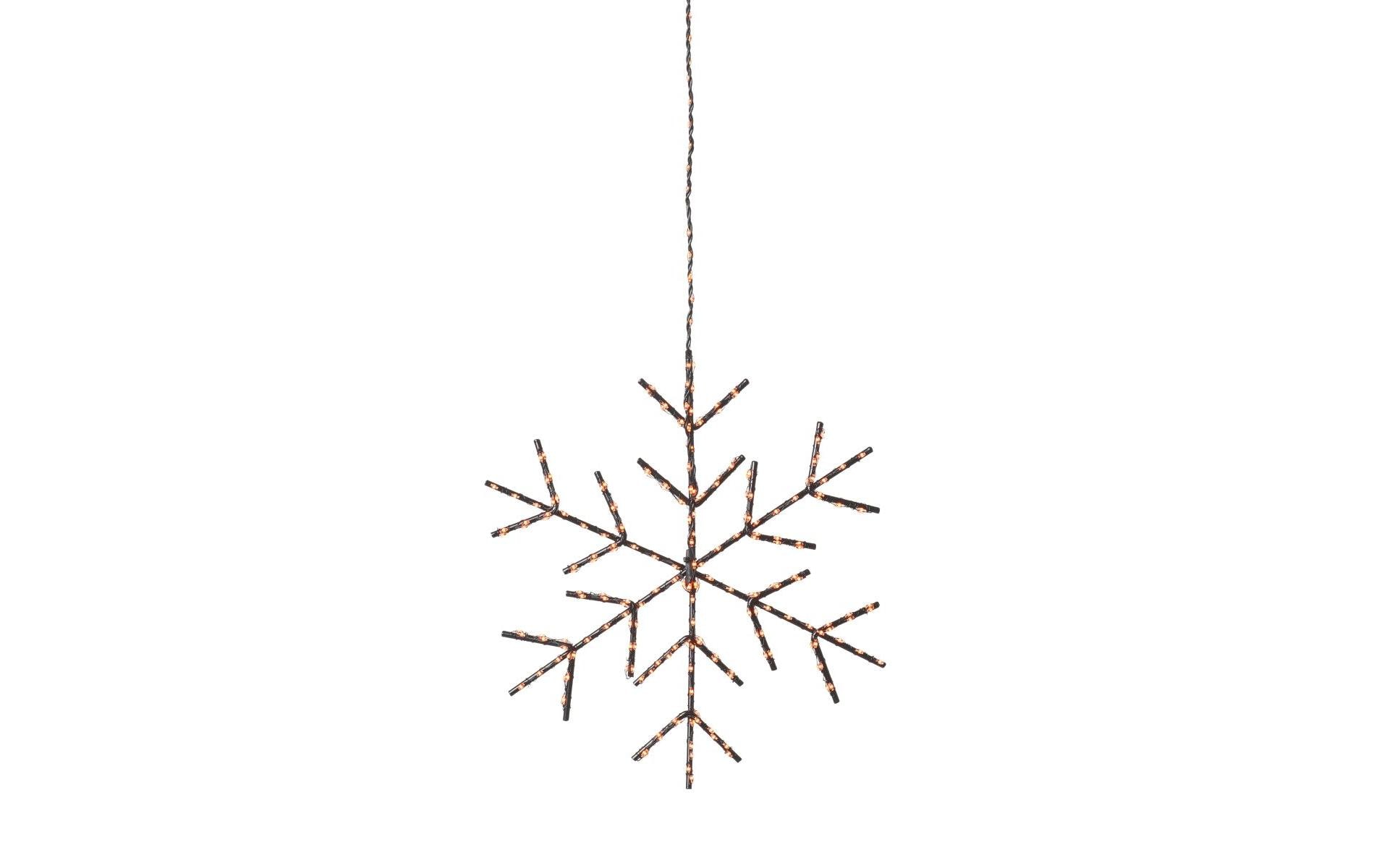 STT LED-Figur Angel Flake 30 cm, Schwarz