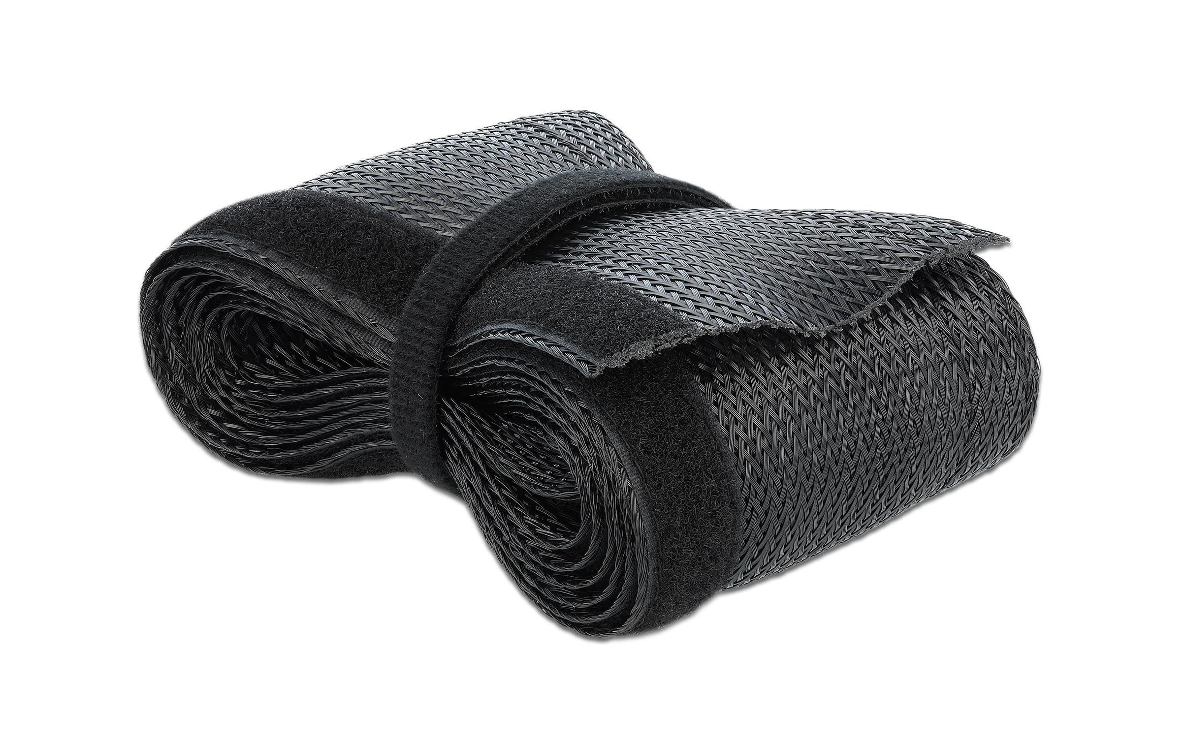 Delock Kabelschlauch 2 m x 32 mm Schwarz – Kabelschlauch von Delock
