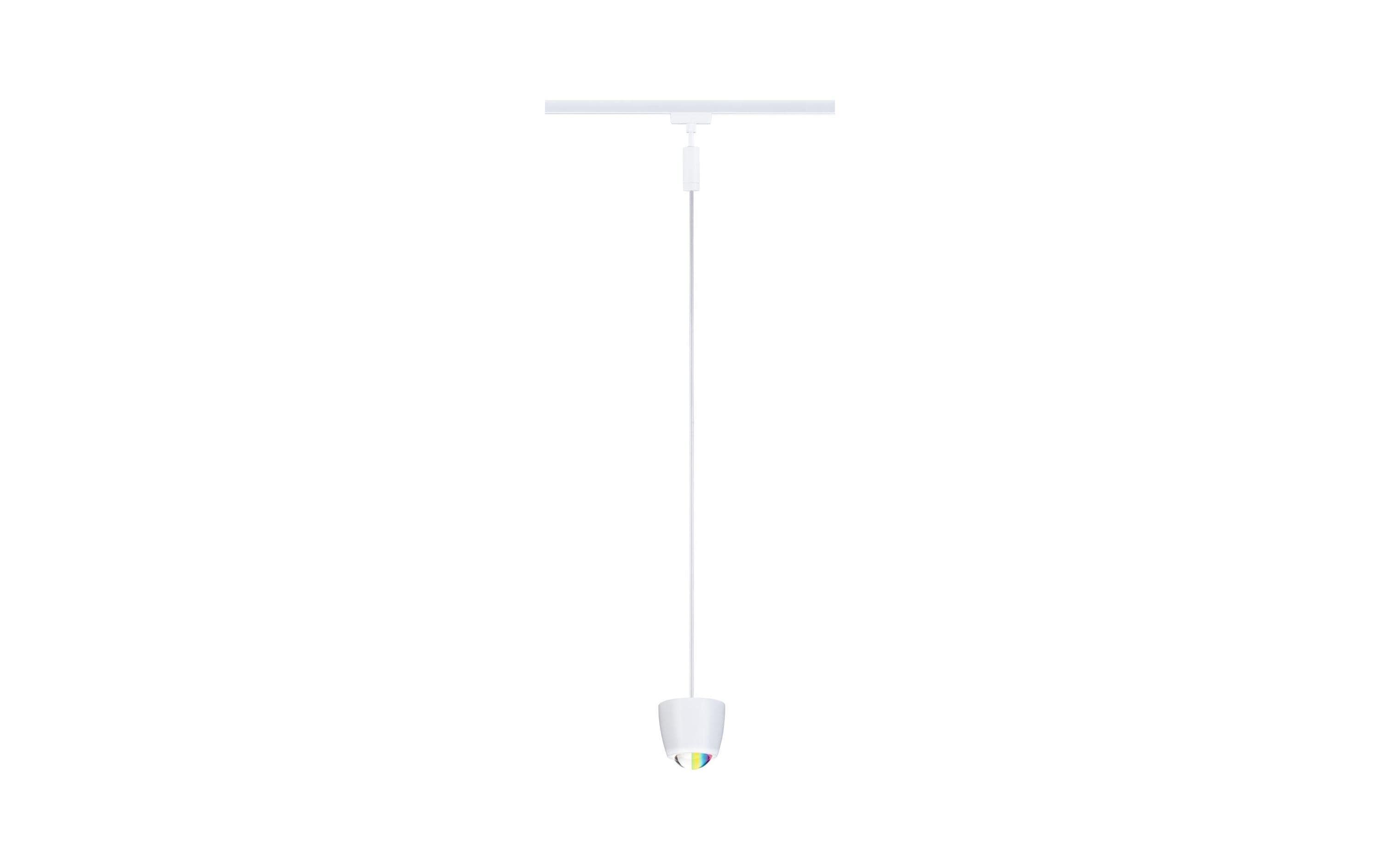 Paulmann URail LED Pendel Tyros RGBW Zigbee, 4.5W, signalweiss – Smarte Deckenleuchte für Paulmann URail von Paulmann