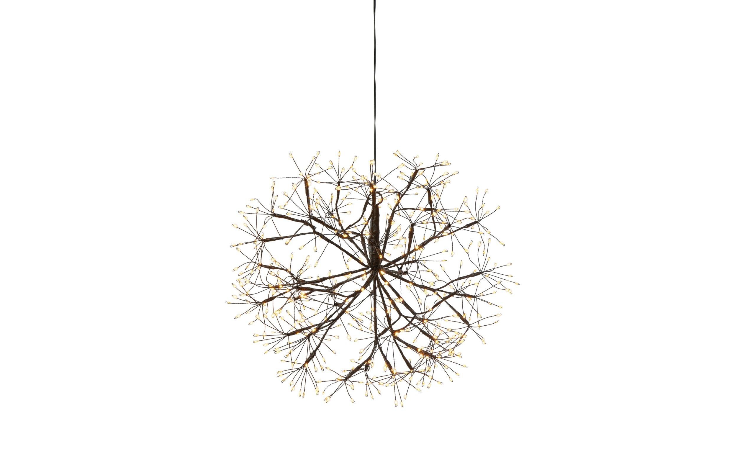 STT Dekolicht Flower Starburst 40 cm, Schwarz