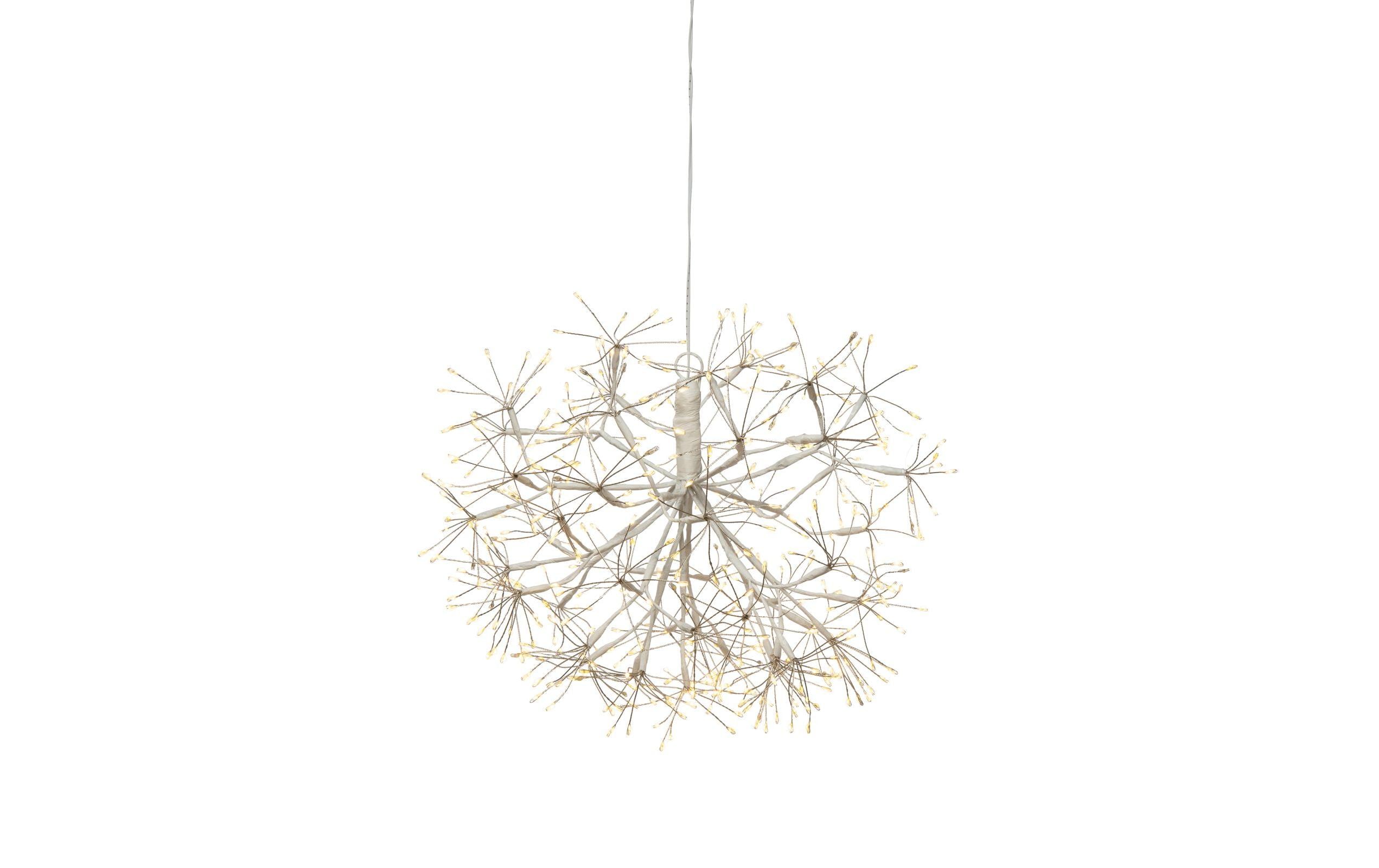 STT Dekolicht Flower Starburst 40 cm, Weiss