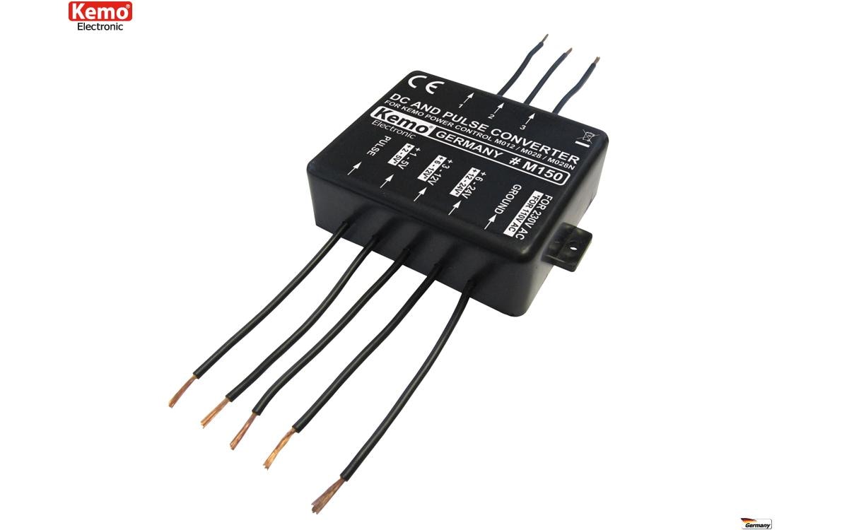 Kemo DC + Puls Converter M150 Zubehör für Leistungsregler