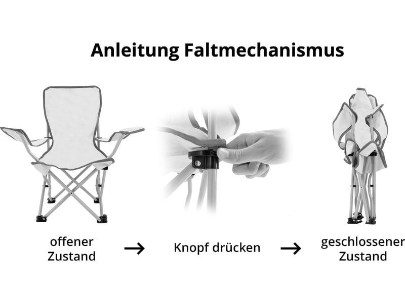 KOOR, Campingstuhl Strandfrosch