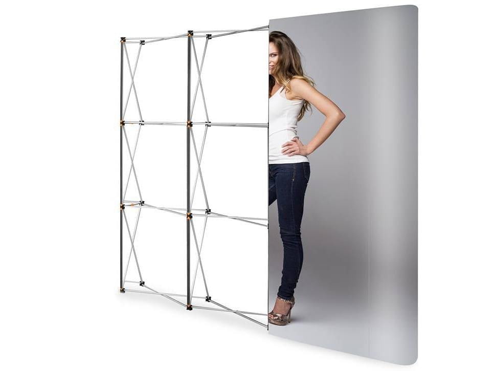 Wand Magnetic Pop Up Standard - 3x3, gerade, im Koffer