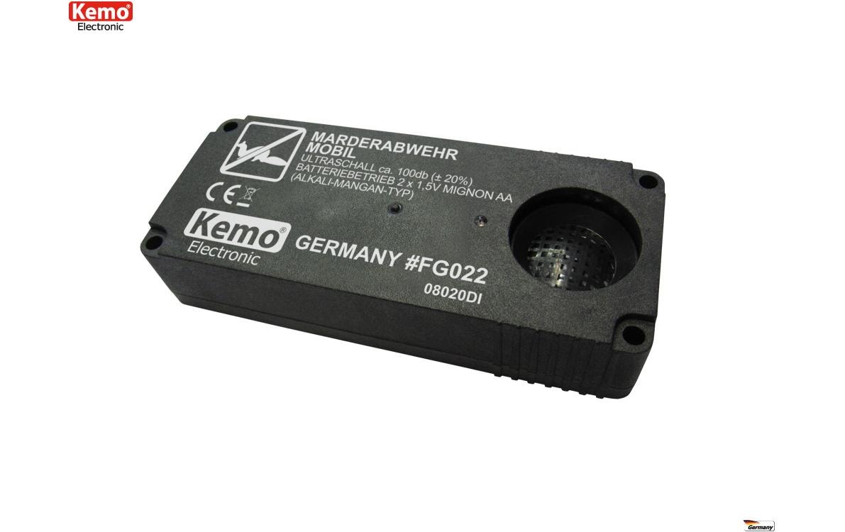 Kemo Marderabwehr FG022 Mobil, Batteriebetrieben, Ultraschall