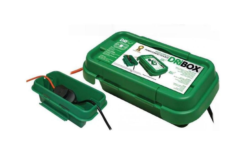 DRiBox Kabelbox 95 x 200 x 80 mm grün