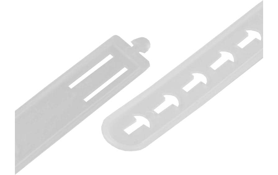 STEFFEN Kabelbinder 100 Stück Weiss 130 mm x 15.5 mm – Kabelbinder von STEFFEN