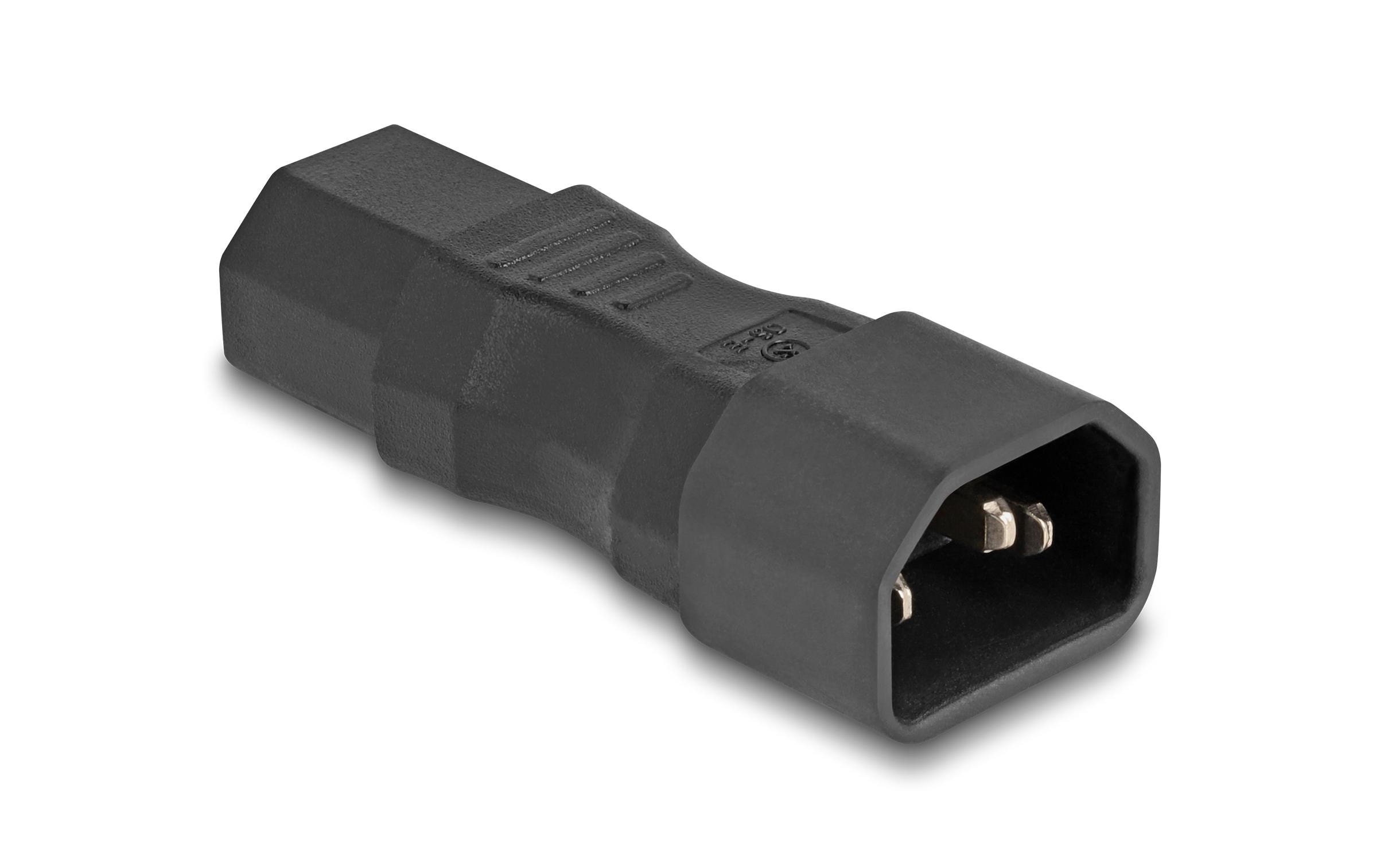 Delock Adapterstecker IEC60320 C13 - C14, gerade