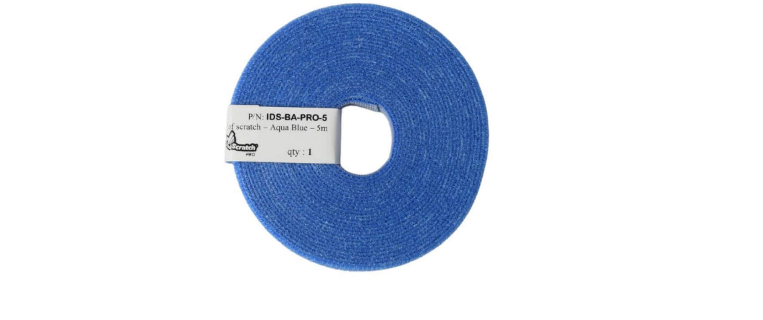 Patchsee Klettband-Rolle ID-SCRATCH-PRO Aqua – Klettband-Rolle von Patchsee