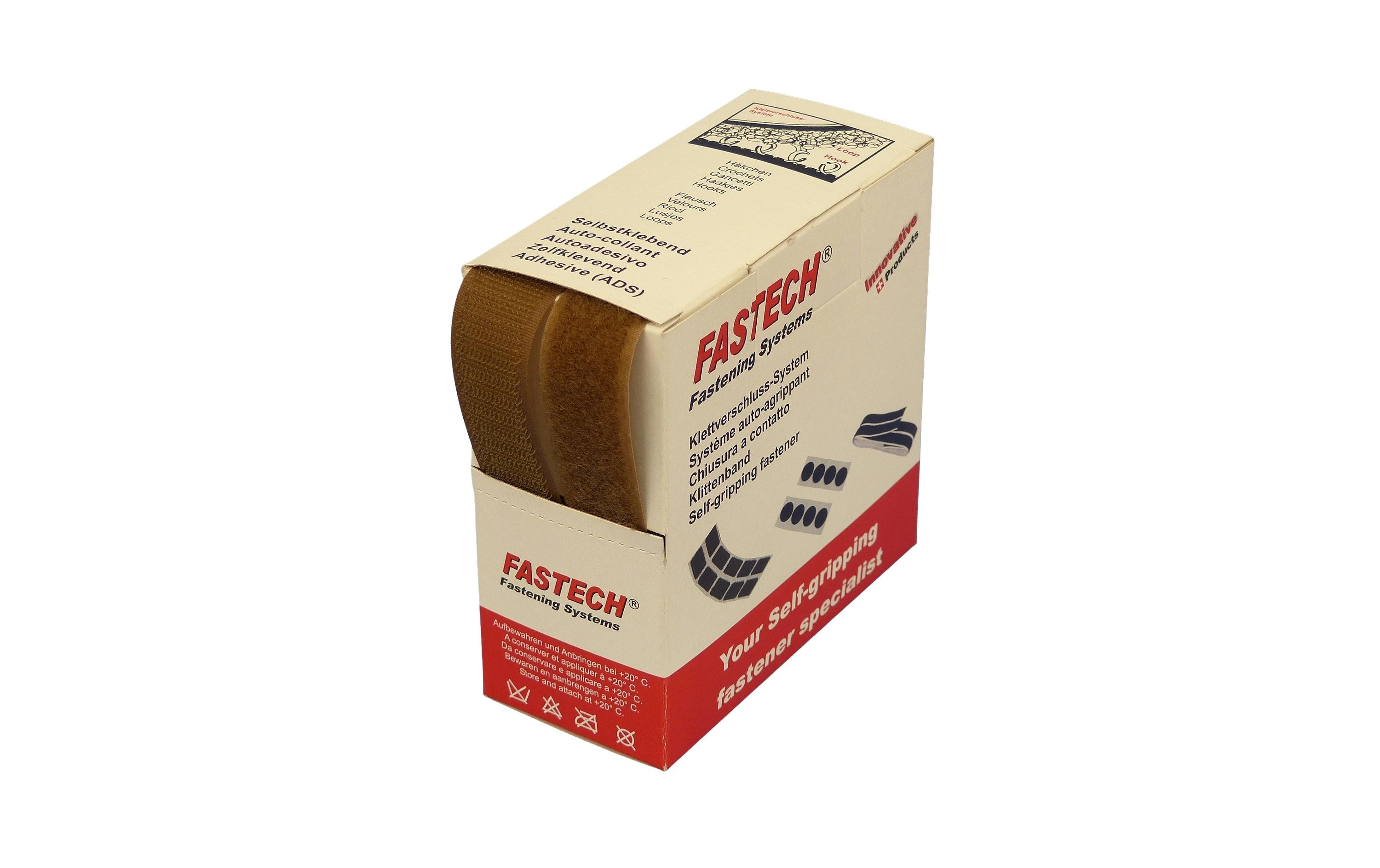 FASTECH Klettband-Box Coffee – Klettband von FASTECH