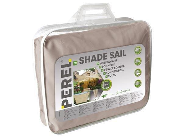 Perel Sonnensegel - Quadrat, 3.6x3.6 m,