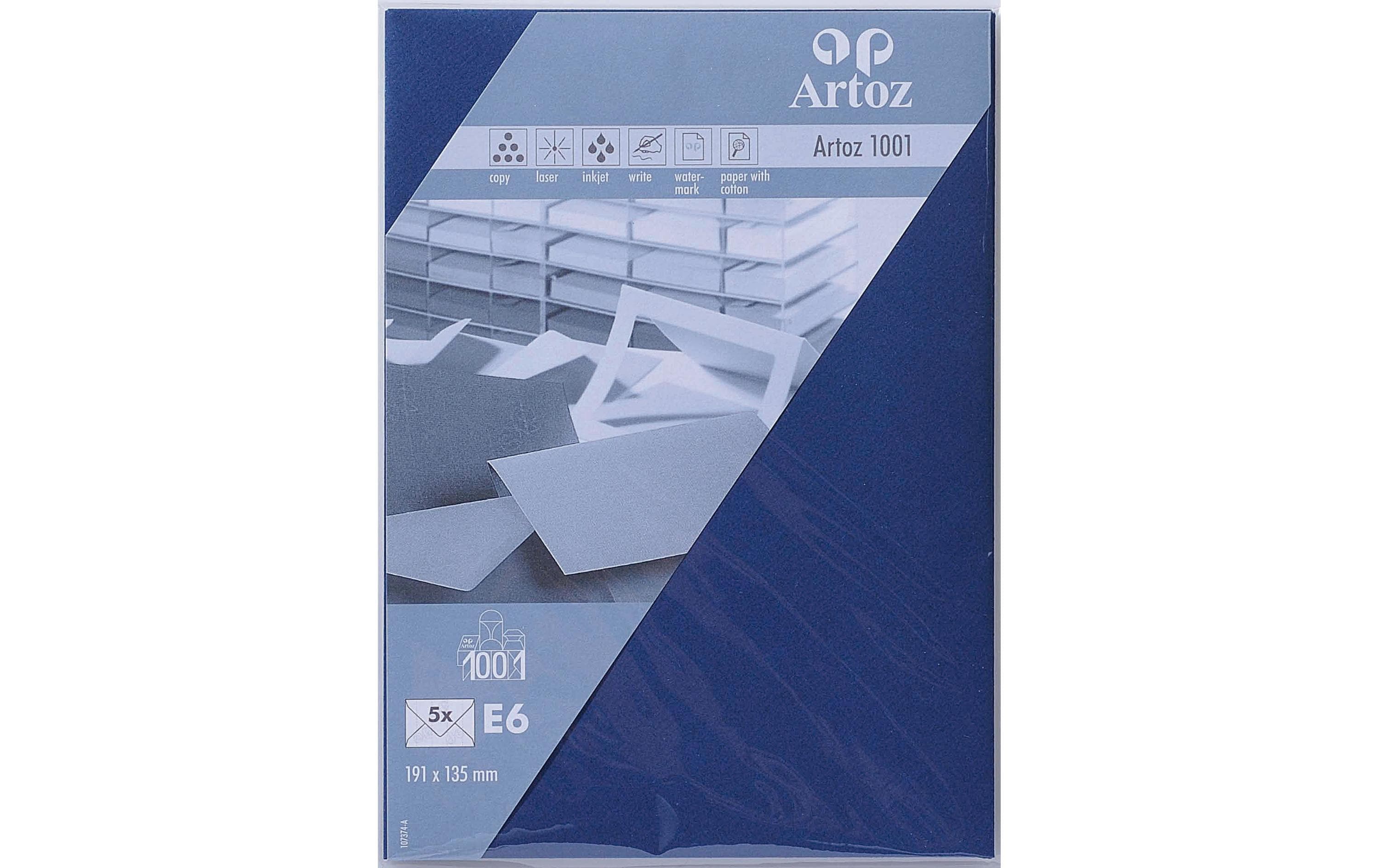 Artoz Couvert 1001, E6, 5 Stück, Classic Blue – Couvert von Artoz