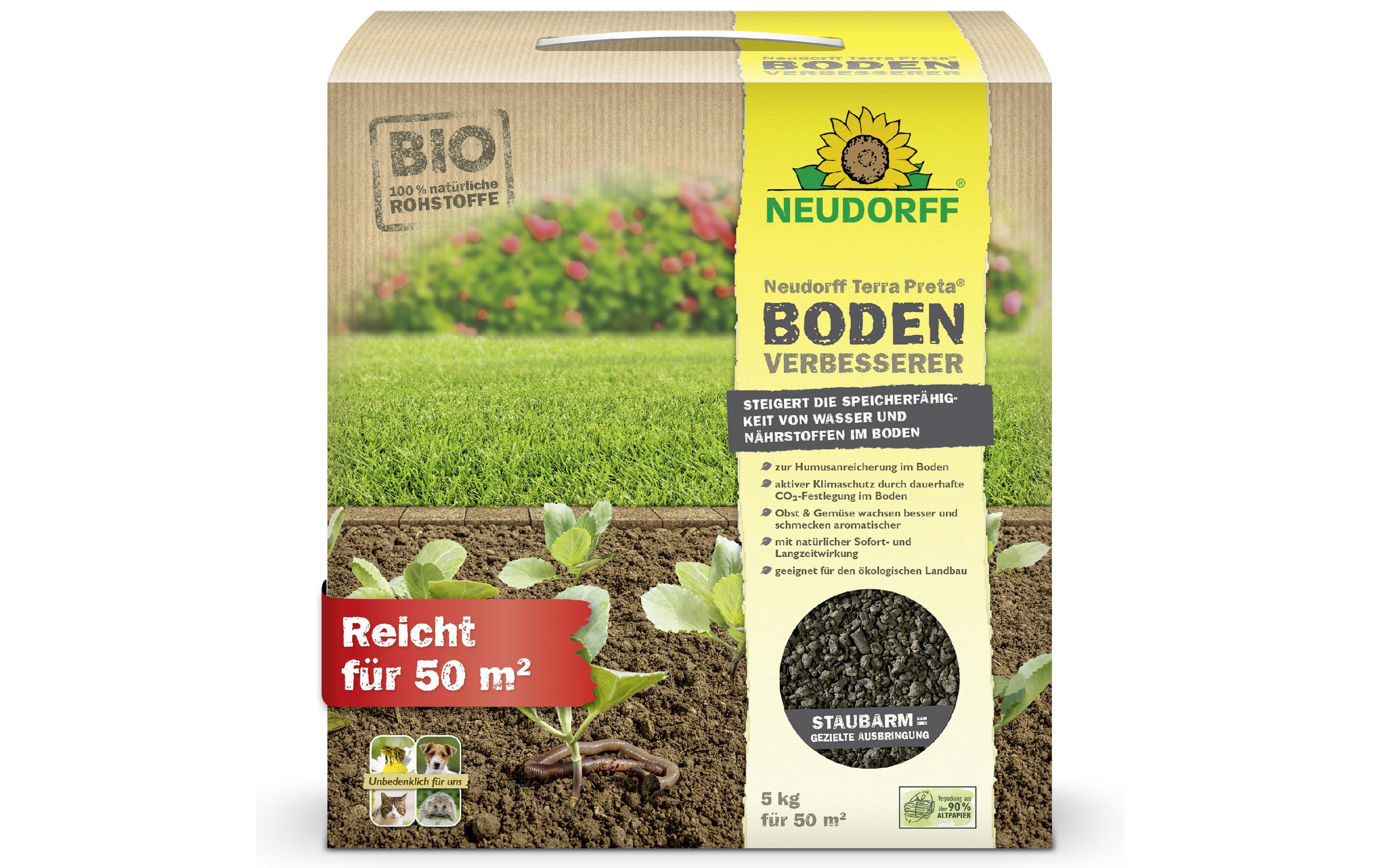 Neudorff Dünger TerraPreta Bodenverbesserer 5 kg