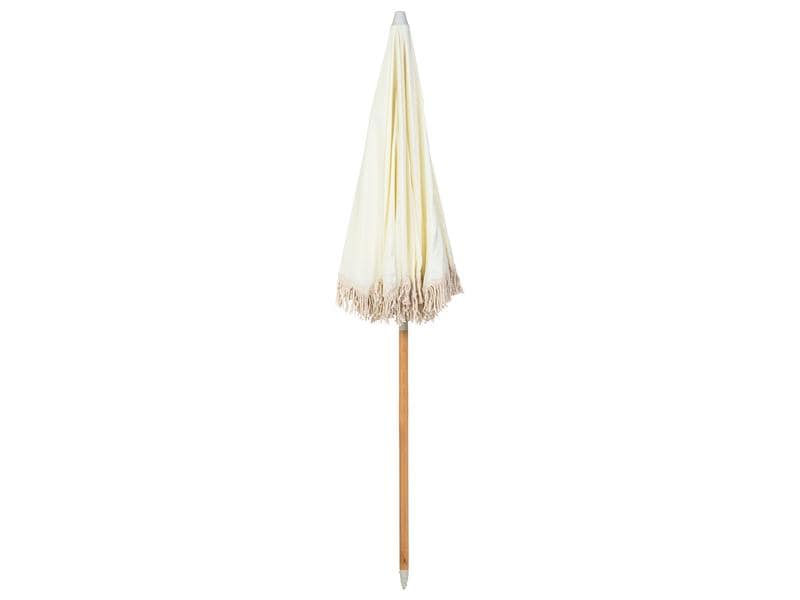KOOR, Sonnenschirm Boho Off-White, 180 cm