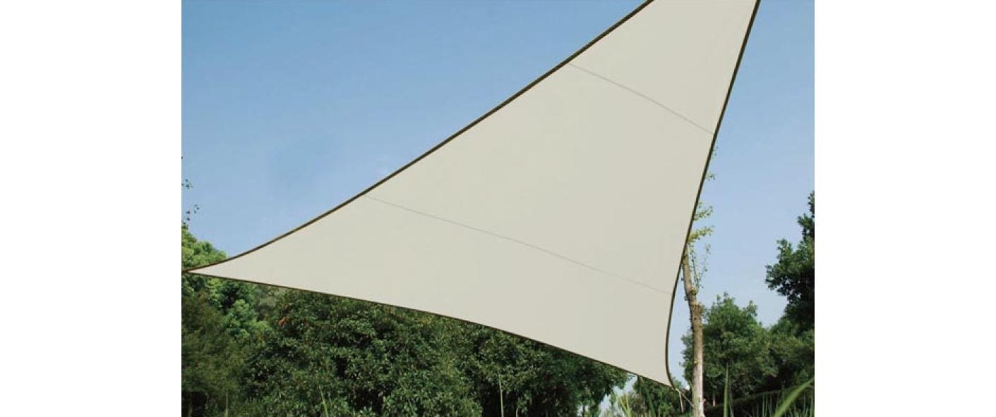 Perel Sonnensegel - Dreieck, 3.6x3.6x3.6 m,